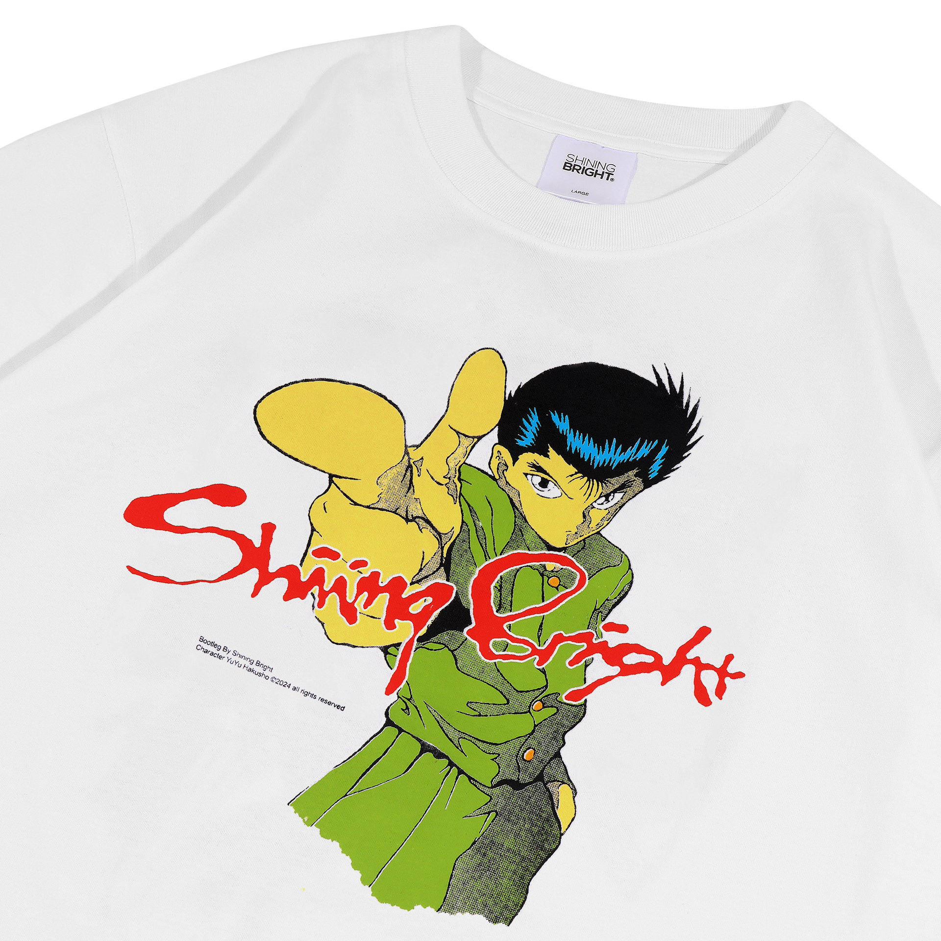 Shining Bright Yuyuhakuso Tshirt - White