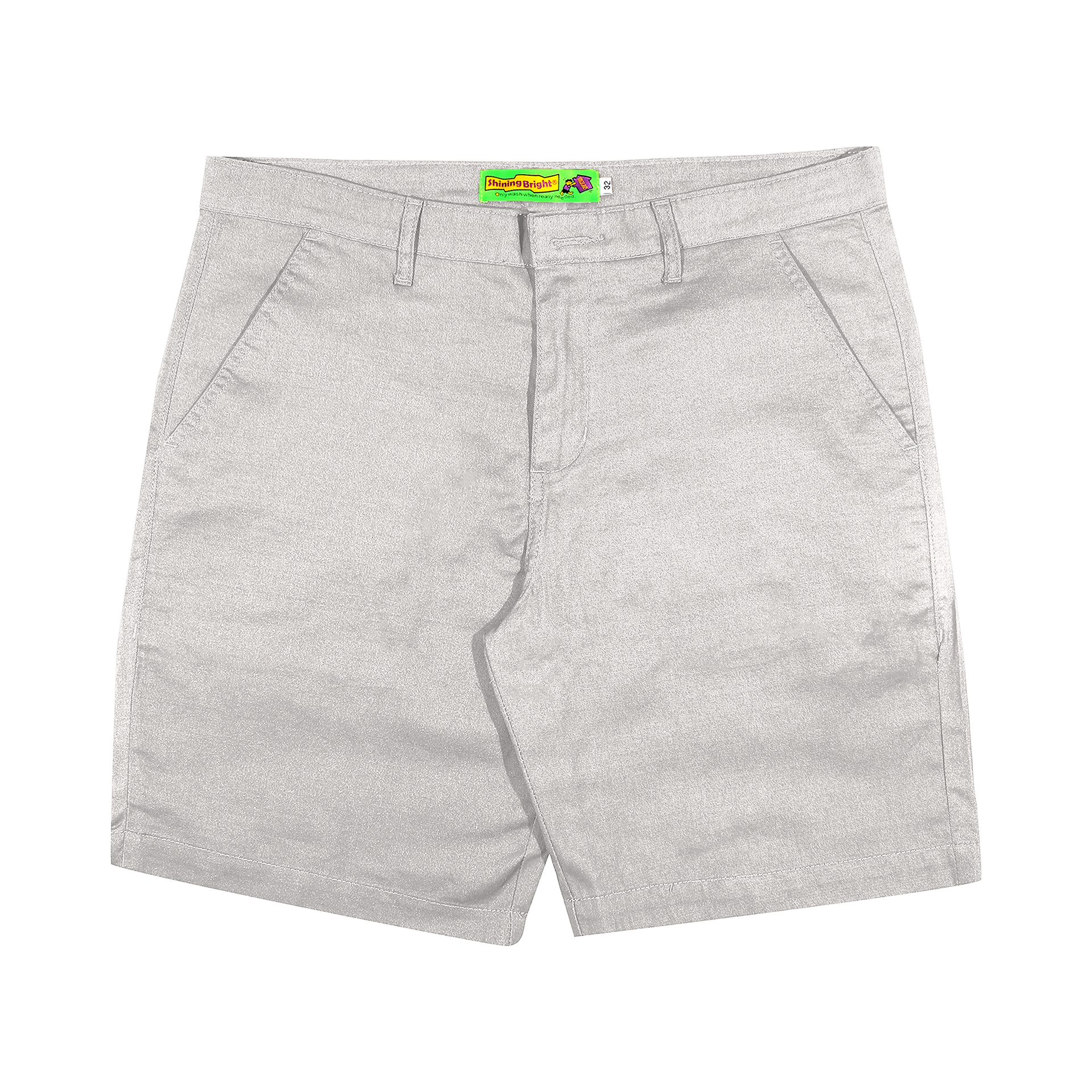 Shining Bright Chinos Short Pants - Broken White