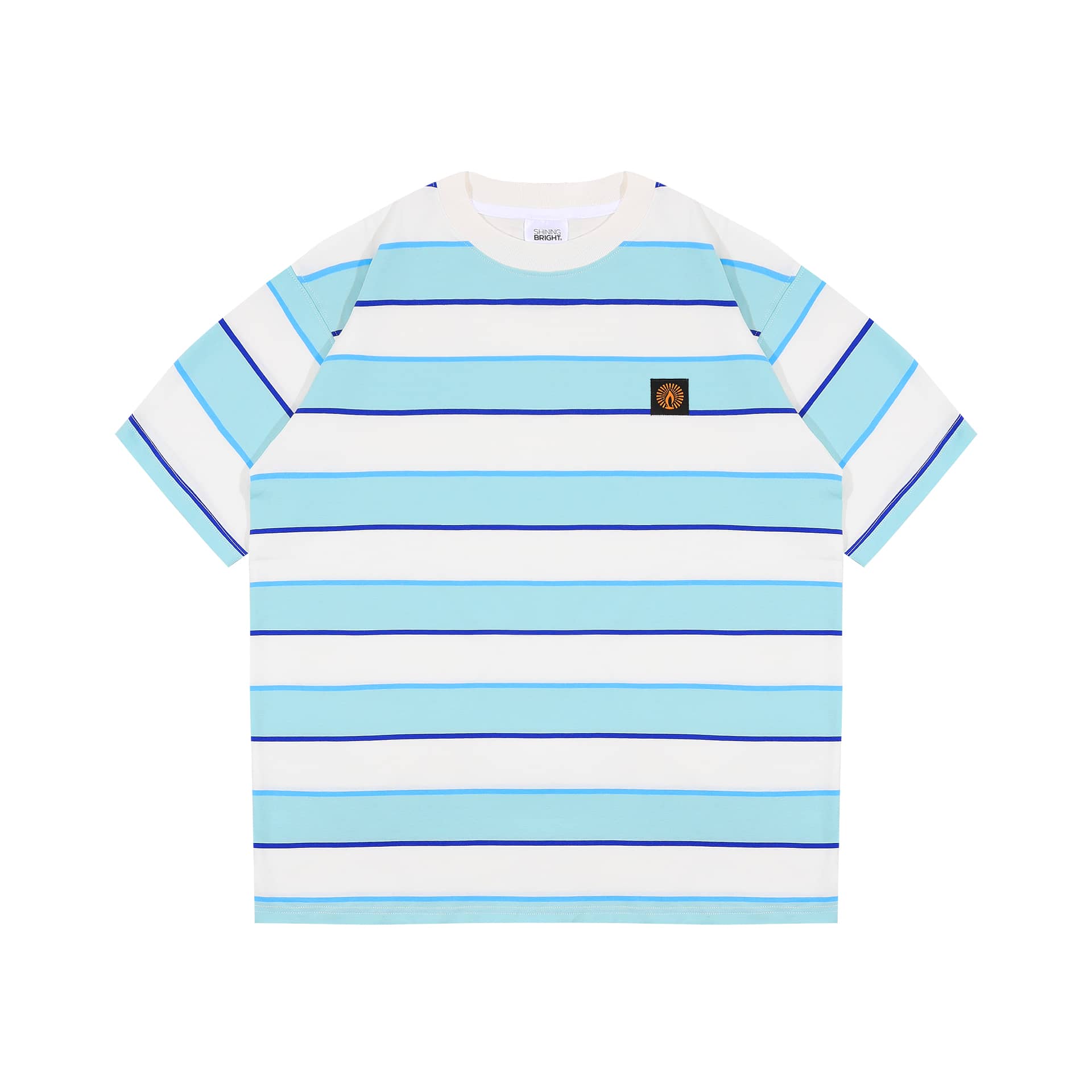 Shining Bright Rome Stripe Tshirt - Mint
