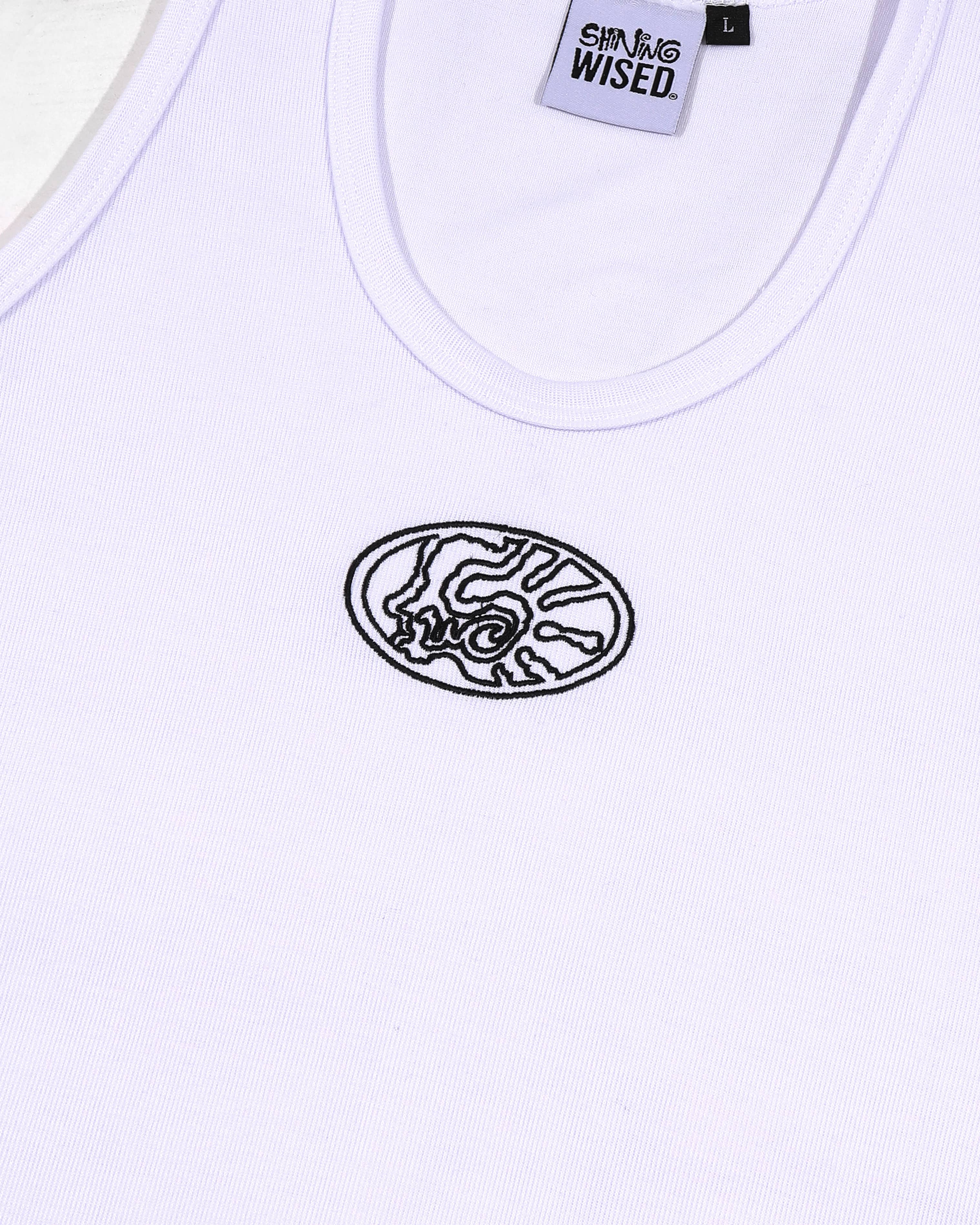Shining Bright X Wised Coldtrap Tanktop - White