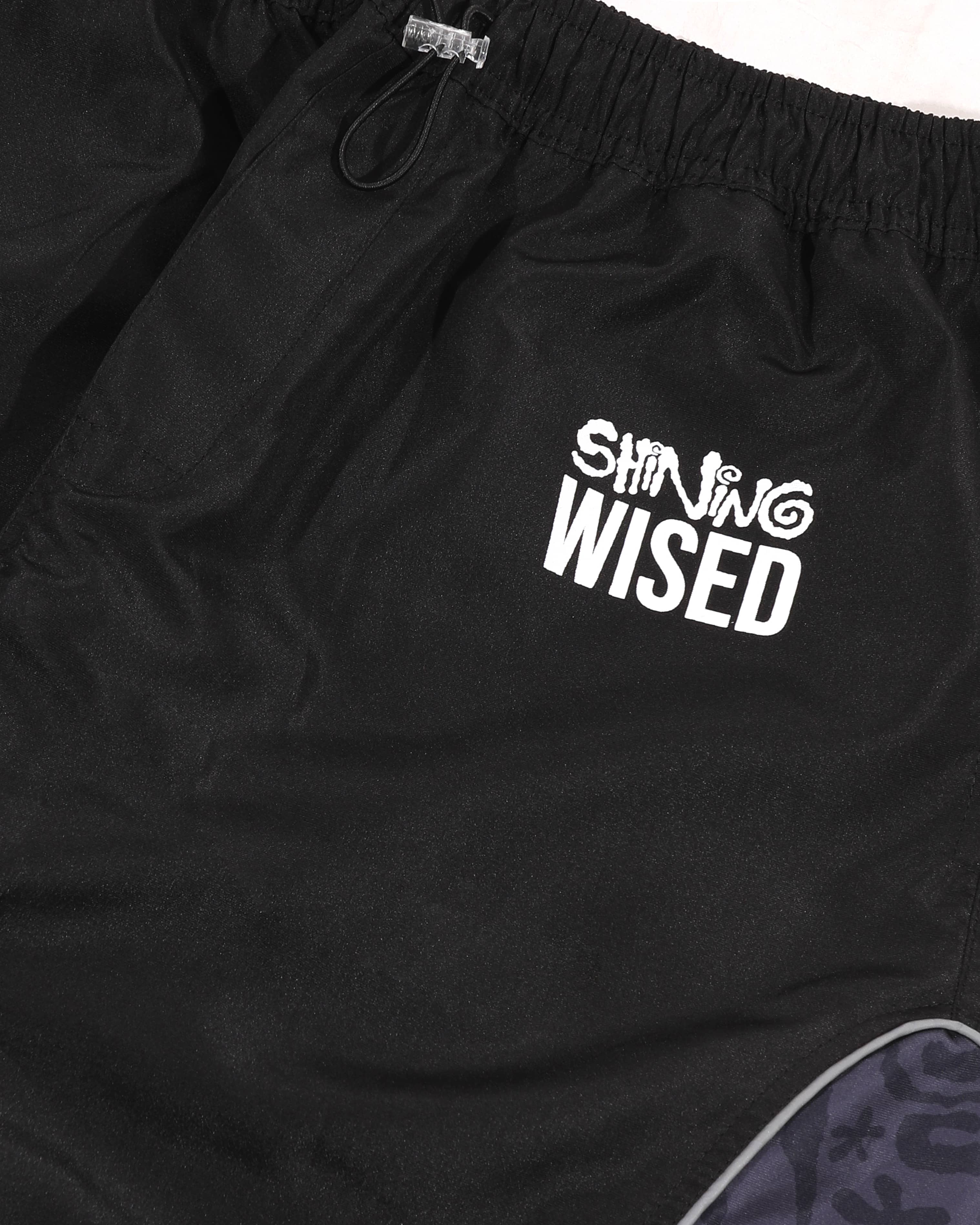 Shining Bright X Wised Driftspeed TrackPants - Black Purple
