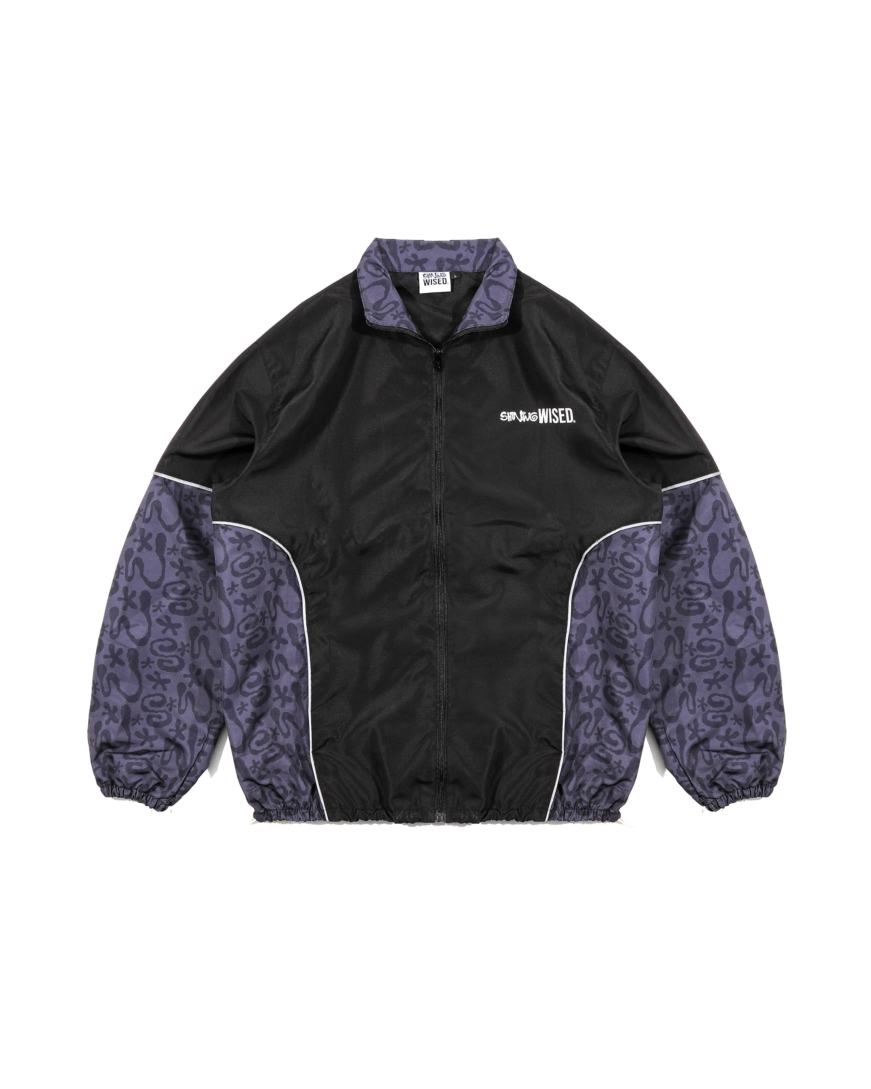 Shining Bright X Wised Neoshell Tracksuit - Black Purple