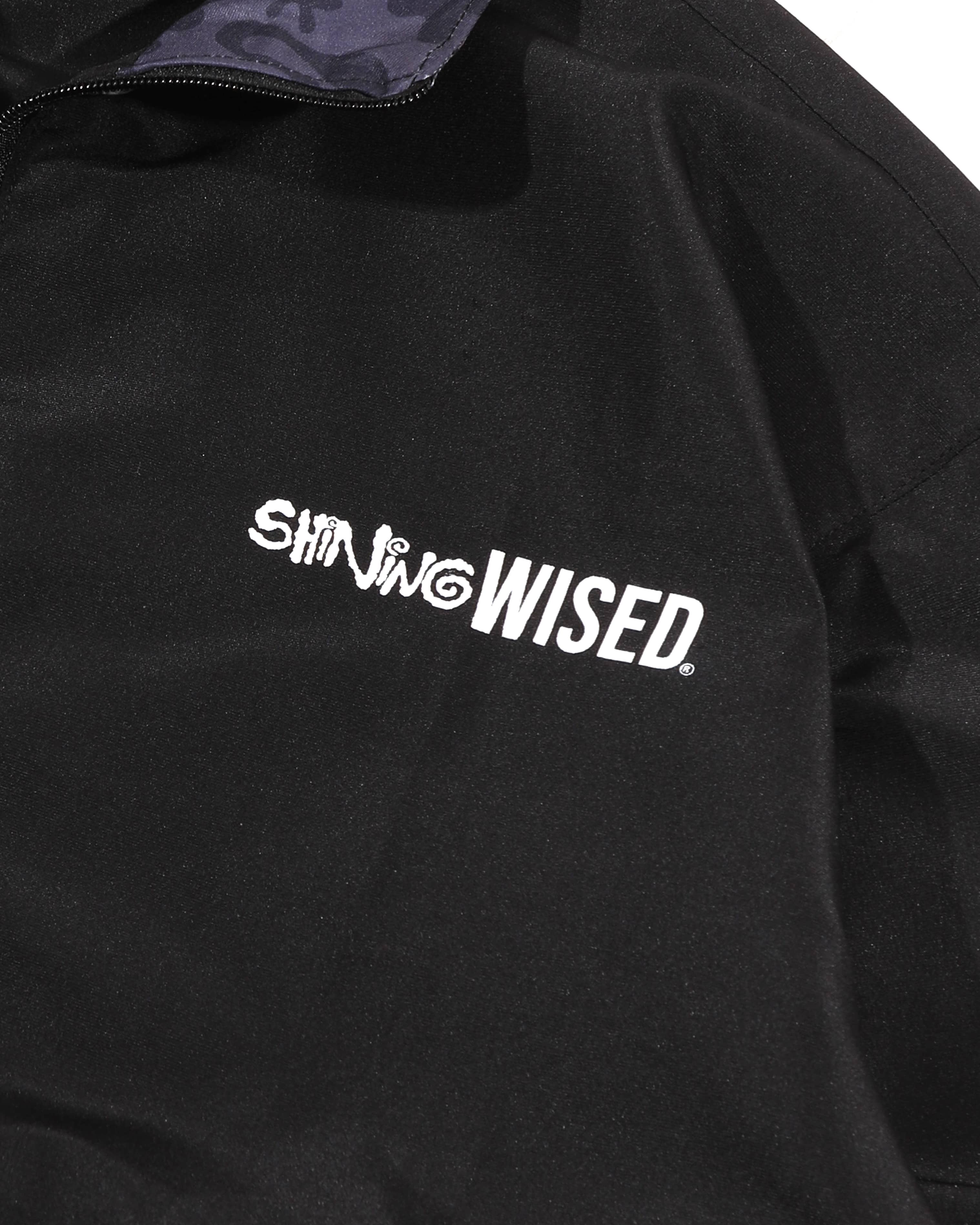 Shining Bright X Wised Neoshell Tracksuit - Black Purple
