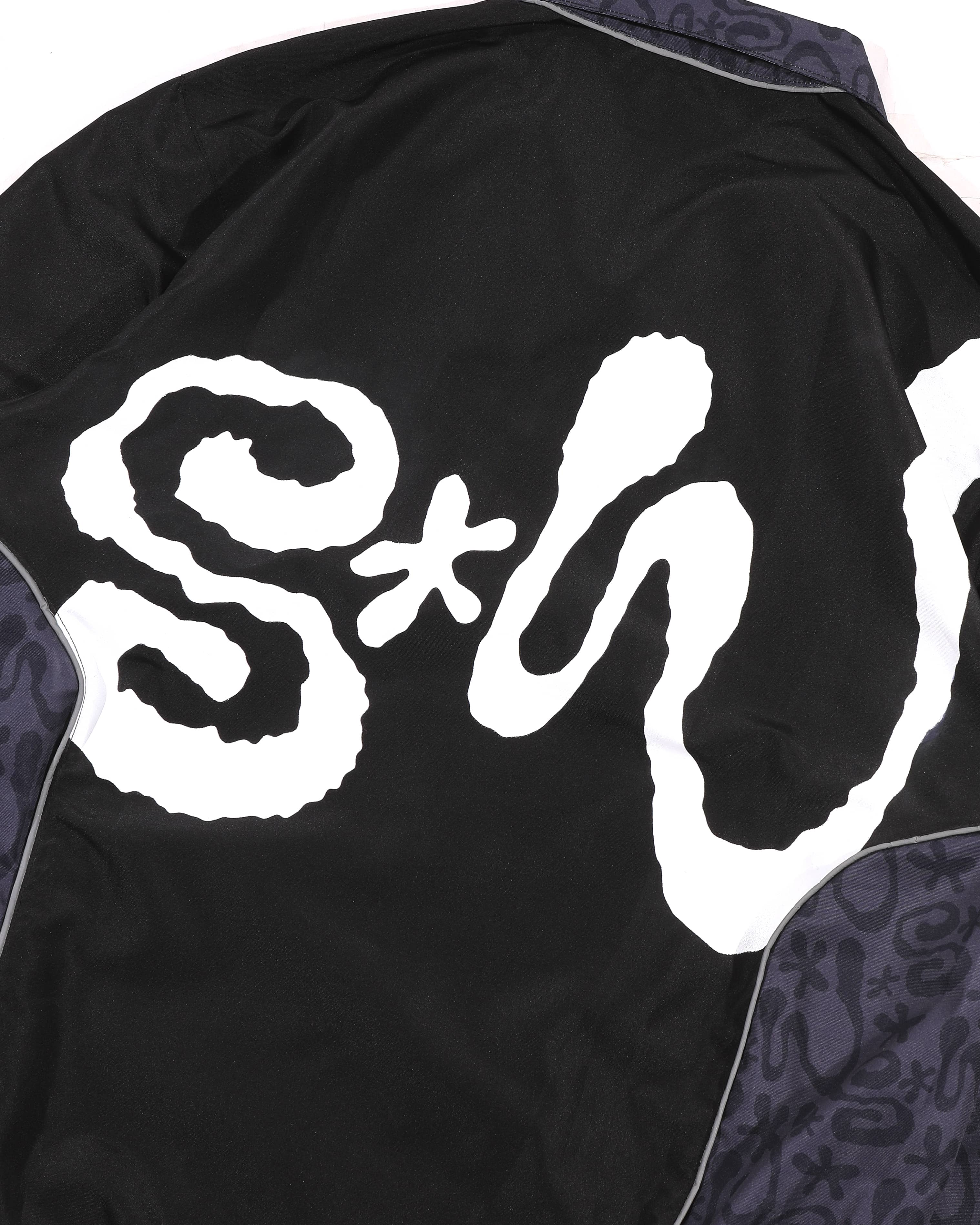 Shining Bright X Wised Neoshell Tracksuit - Black Purple