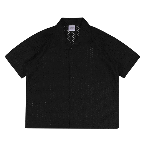 Shining Bright Fleur Shirt - Black