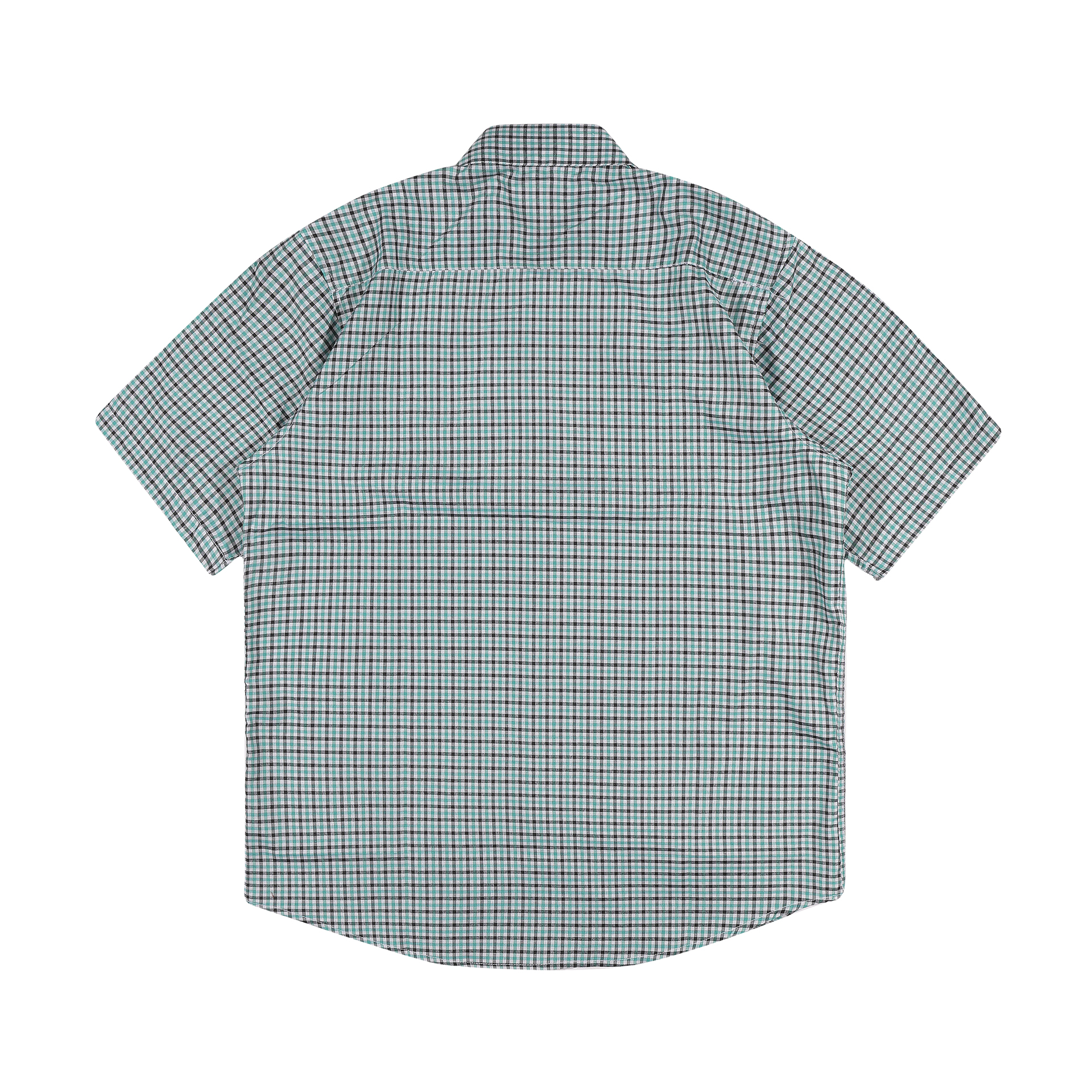Shining Bright Plaid Collar Shirt - Green