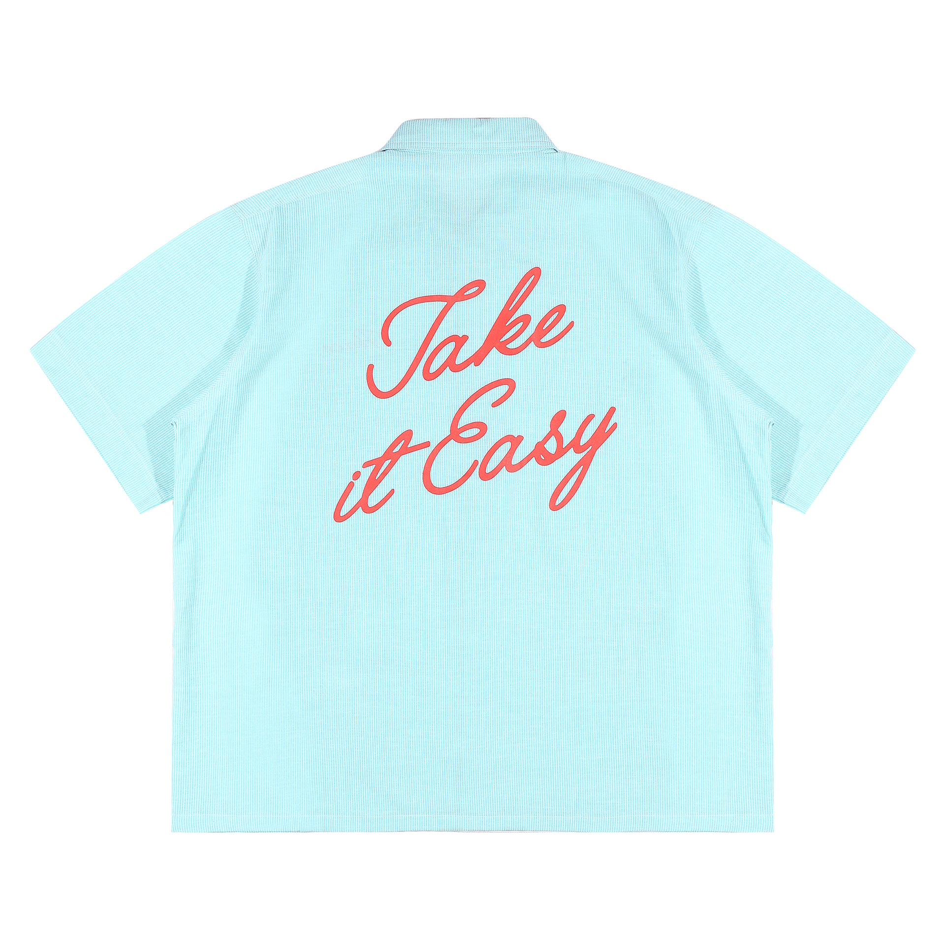 Shining Bright Take Easy Collar Shirt - Blue
