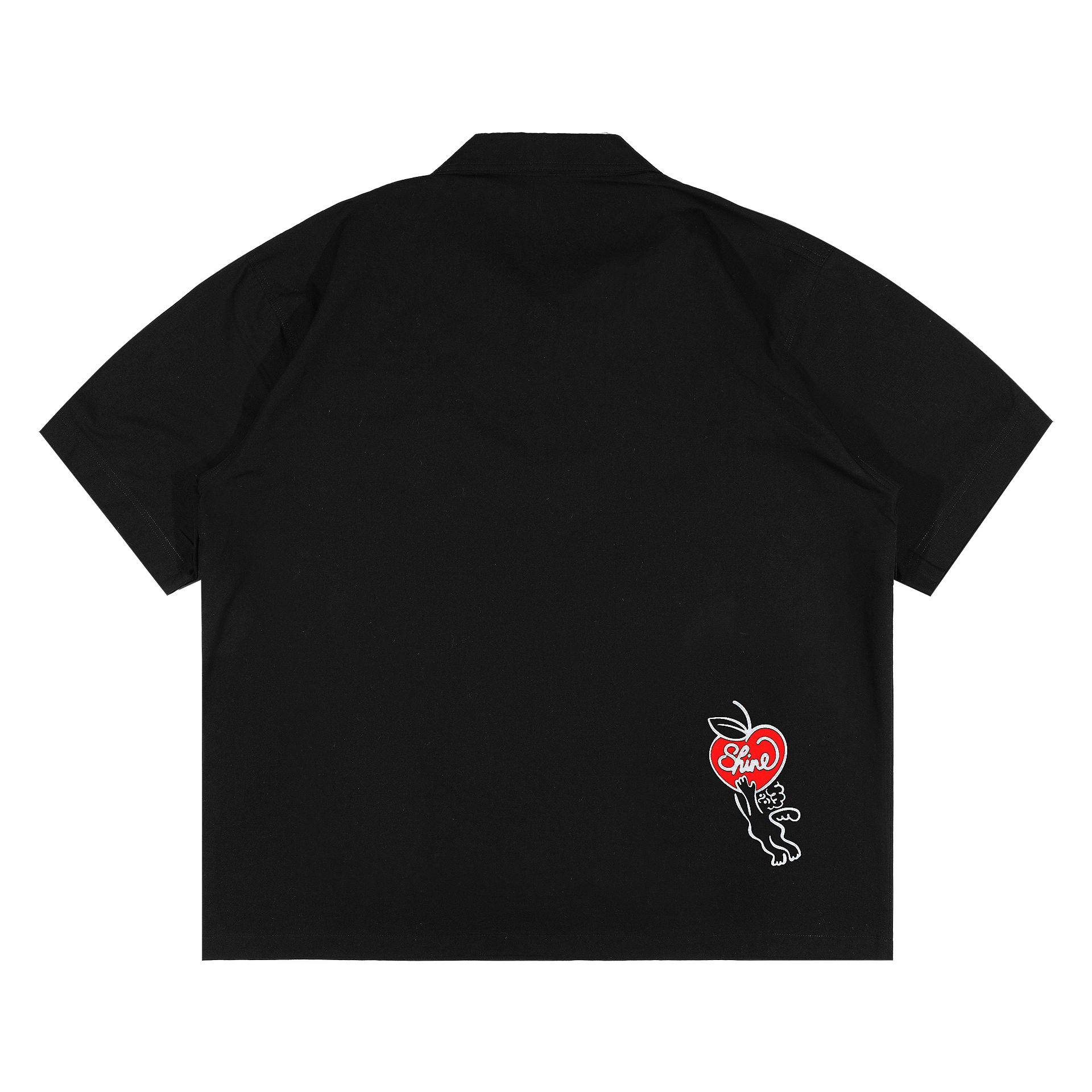 Shining Bright Apple Shirt - Black