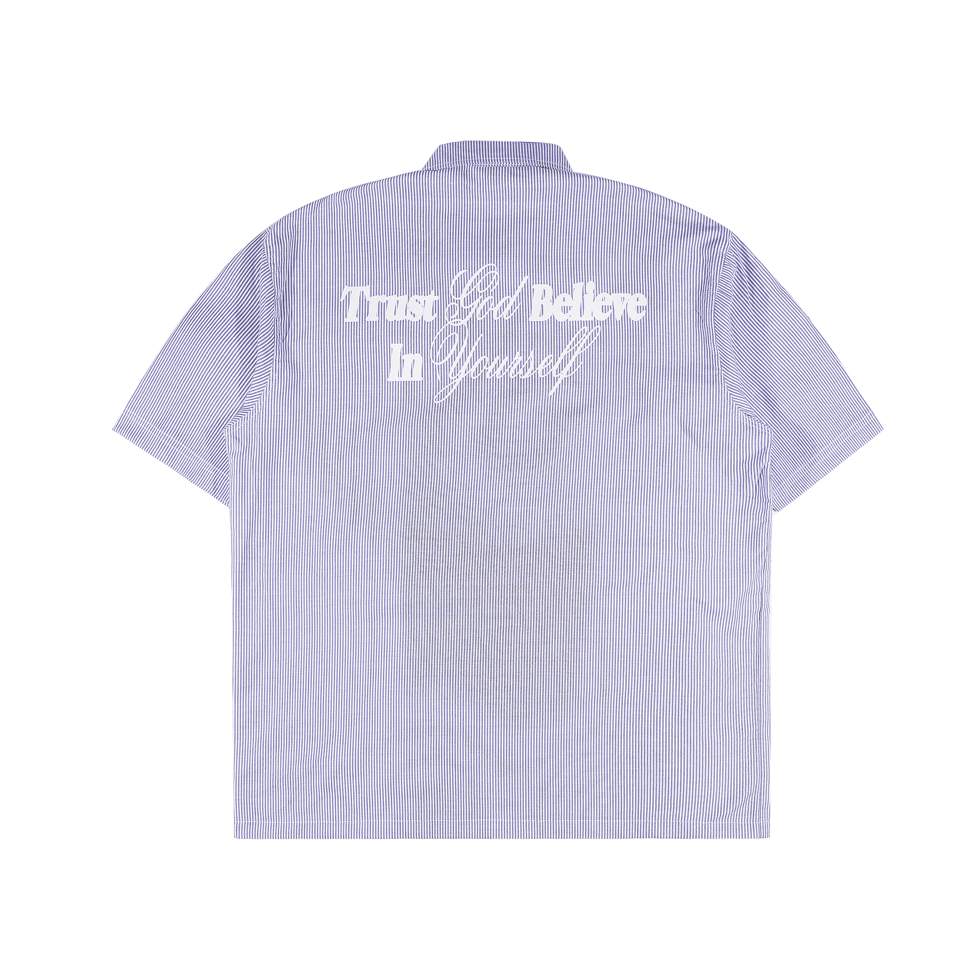 Shining Bright Believe Stripe Shirt - Blue