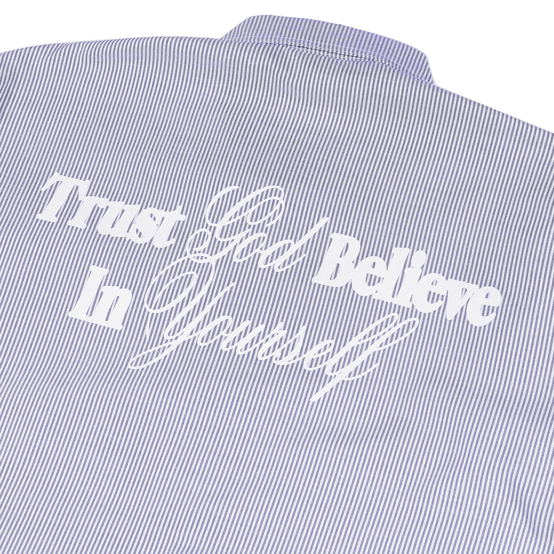 Shining Bright Believe Stripe Shirt - Blue