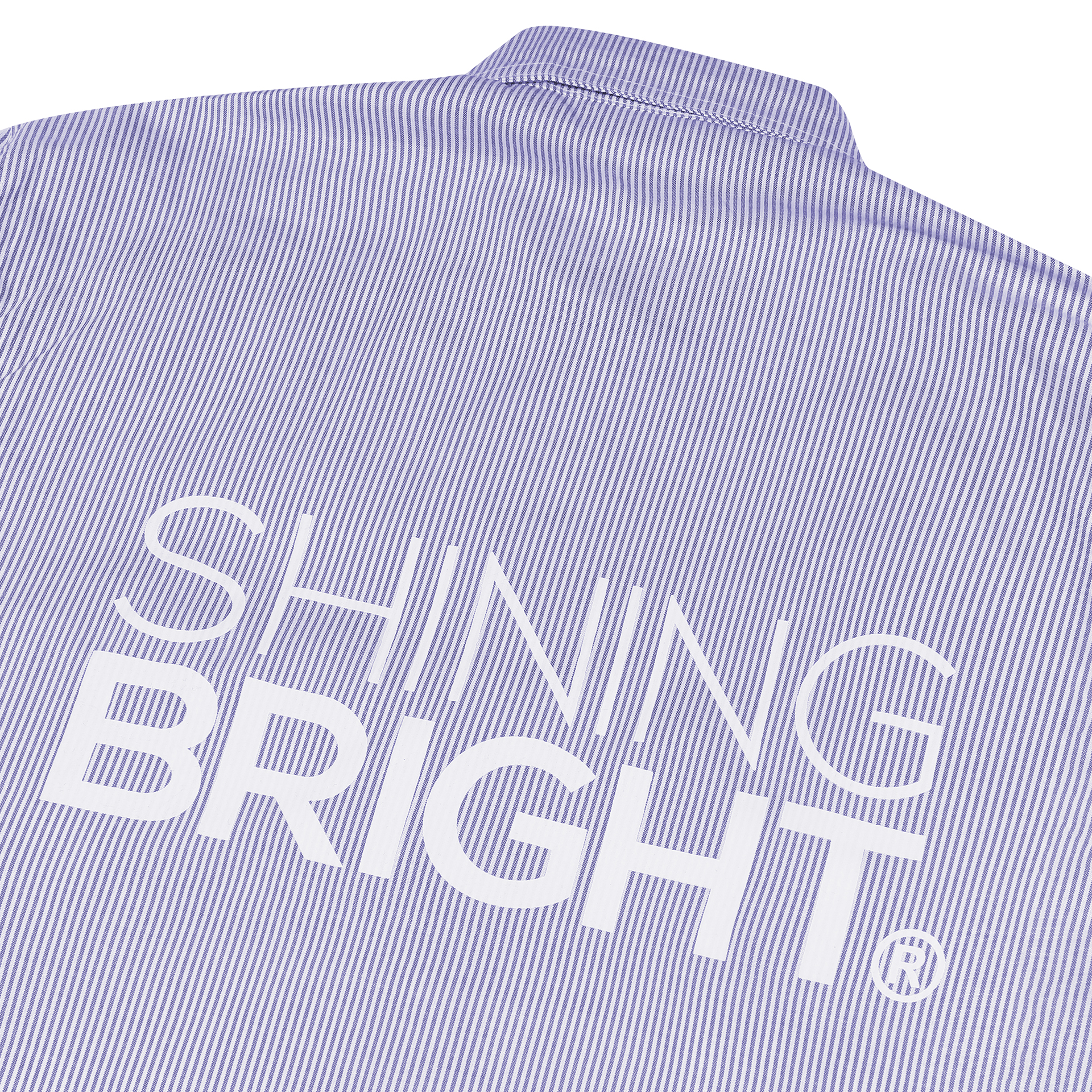 Shining Bright SB Logo Stripe Shirt - Blue