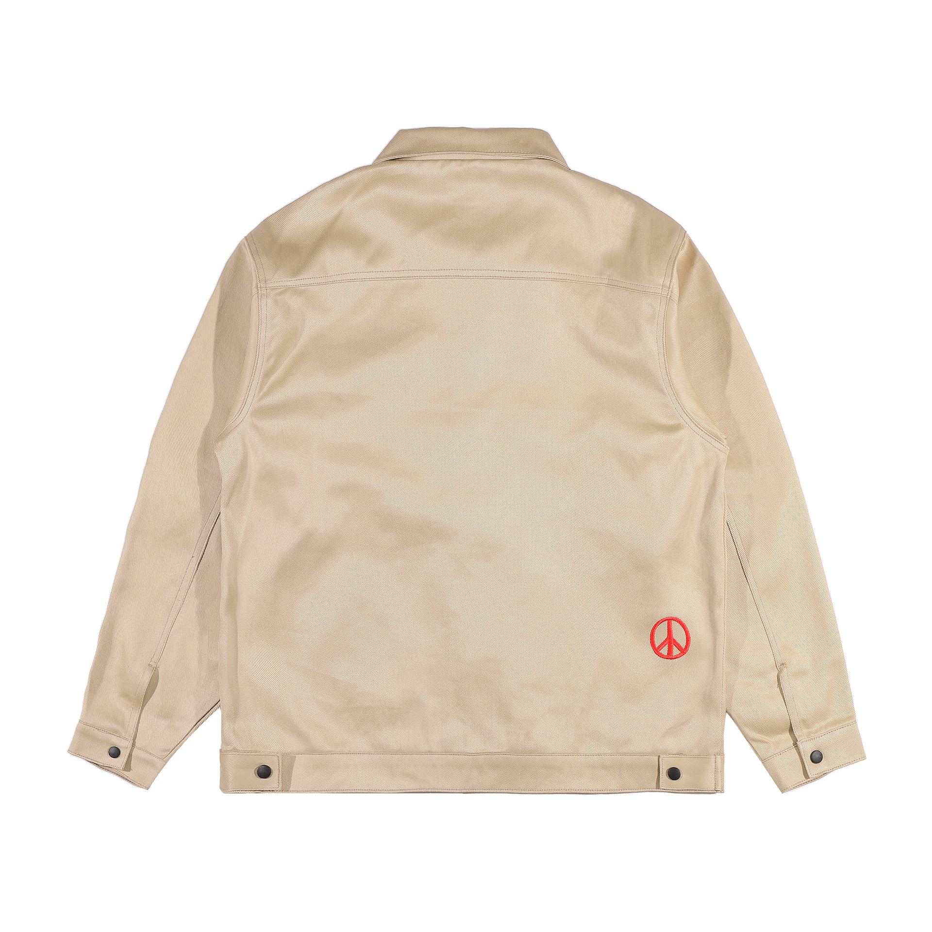 Shining Bright Peace Jacket - Khaki