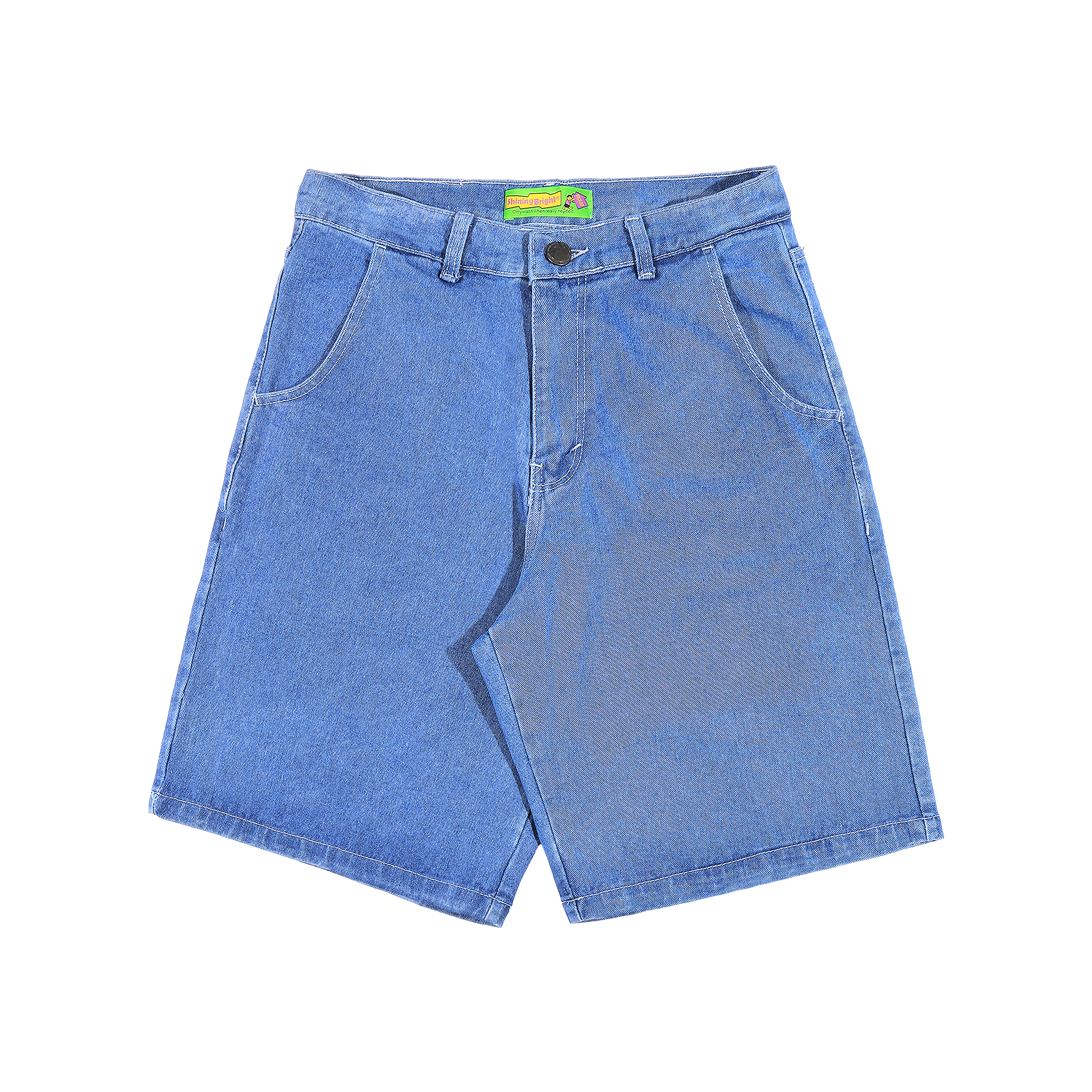 Shining Bright Jorts Denim Short Pants - Sky Blue