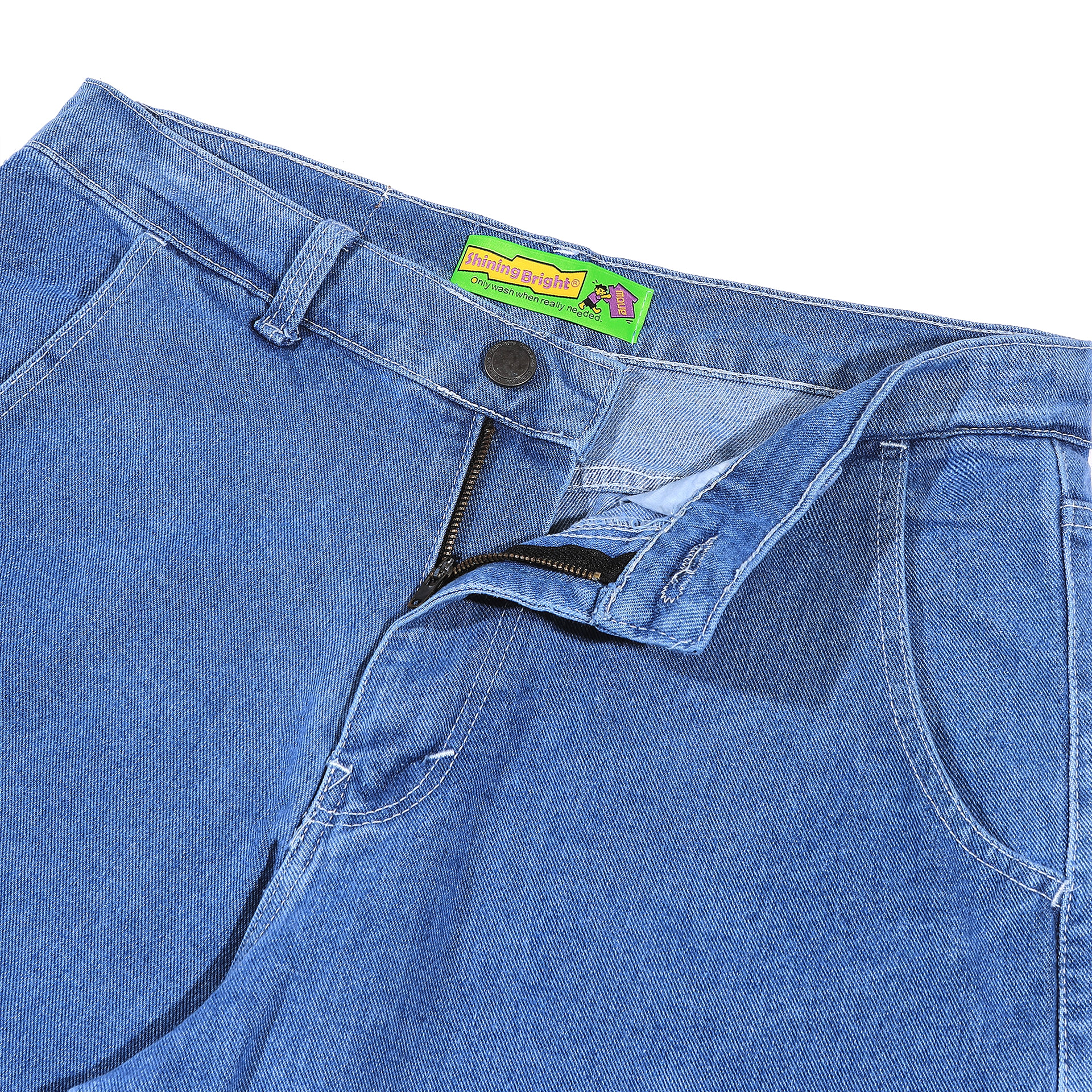 Shining Bright Jorts Denim Short Pants - Sky Blue