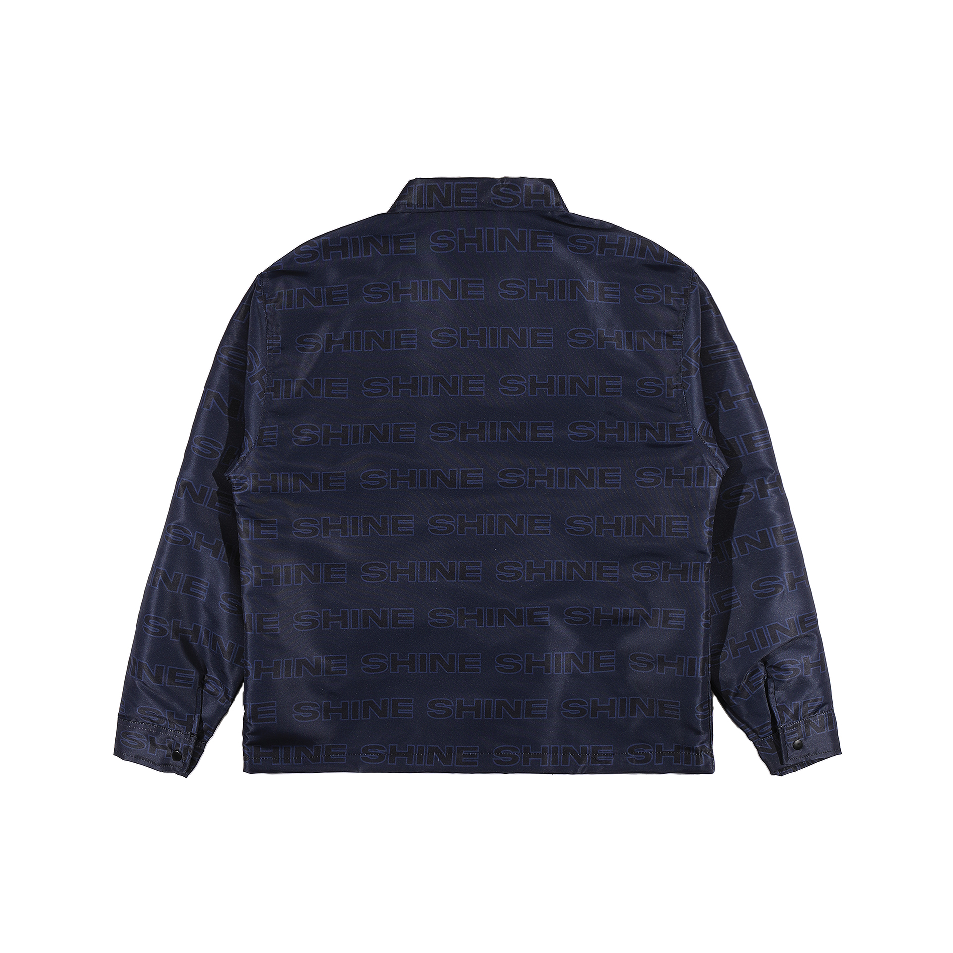 Shining Bright Monogram Work Jacket - Navy