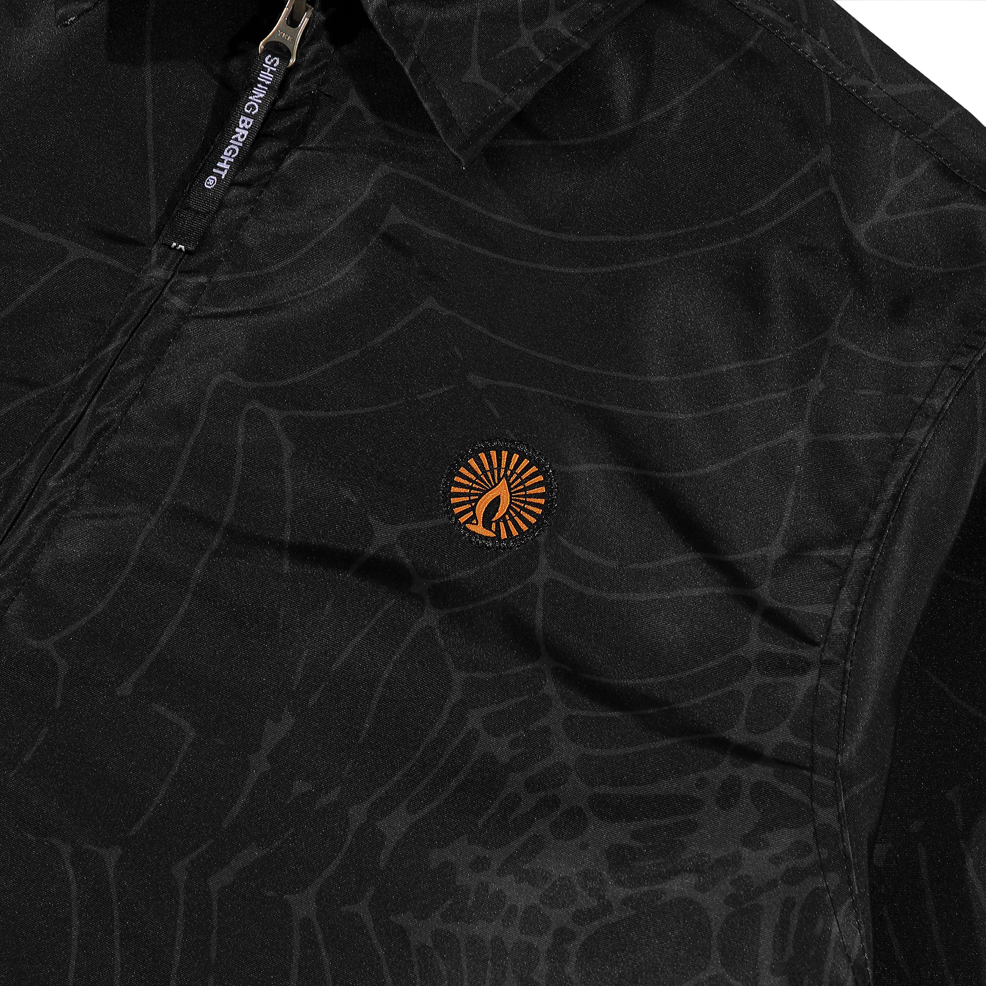Shining Bright Nested Work Jacket - Black