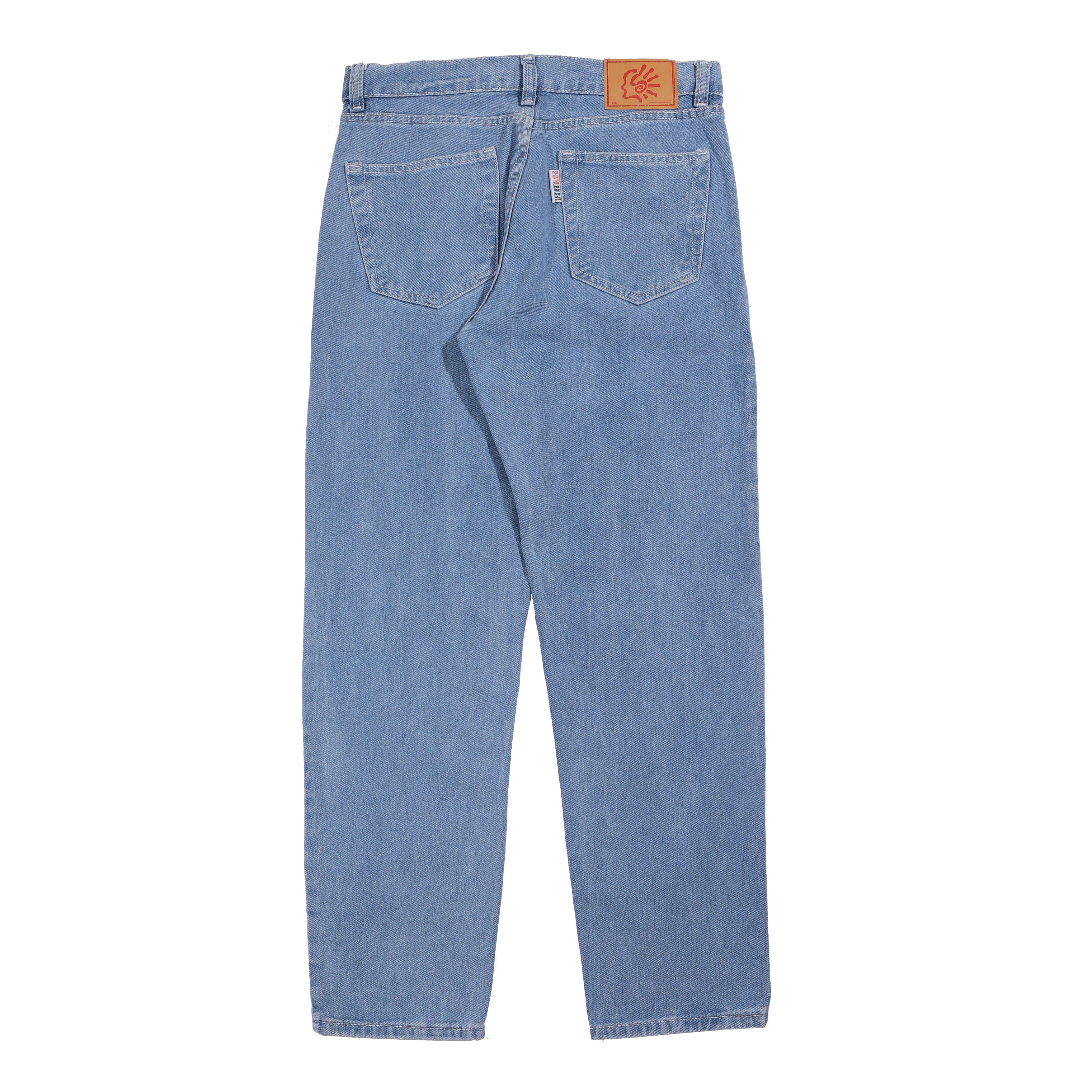 Shining Bright Reguler Long Pants Denim - Sky Blue