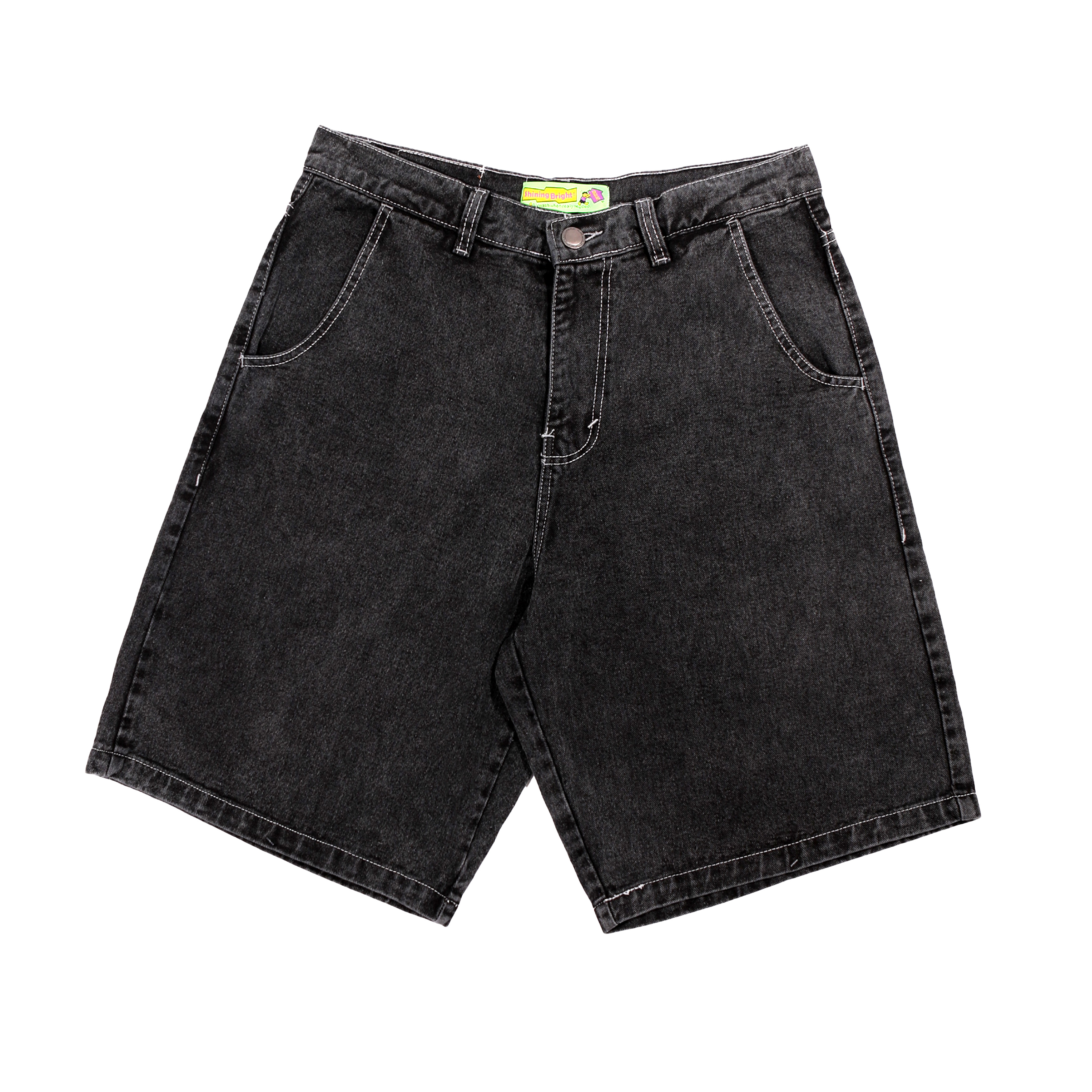 Shining Bright Jorts Denim Short Pants - Black Snow Wash