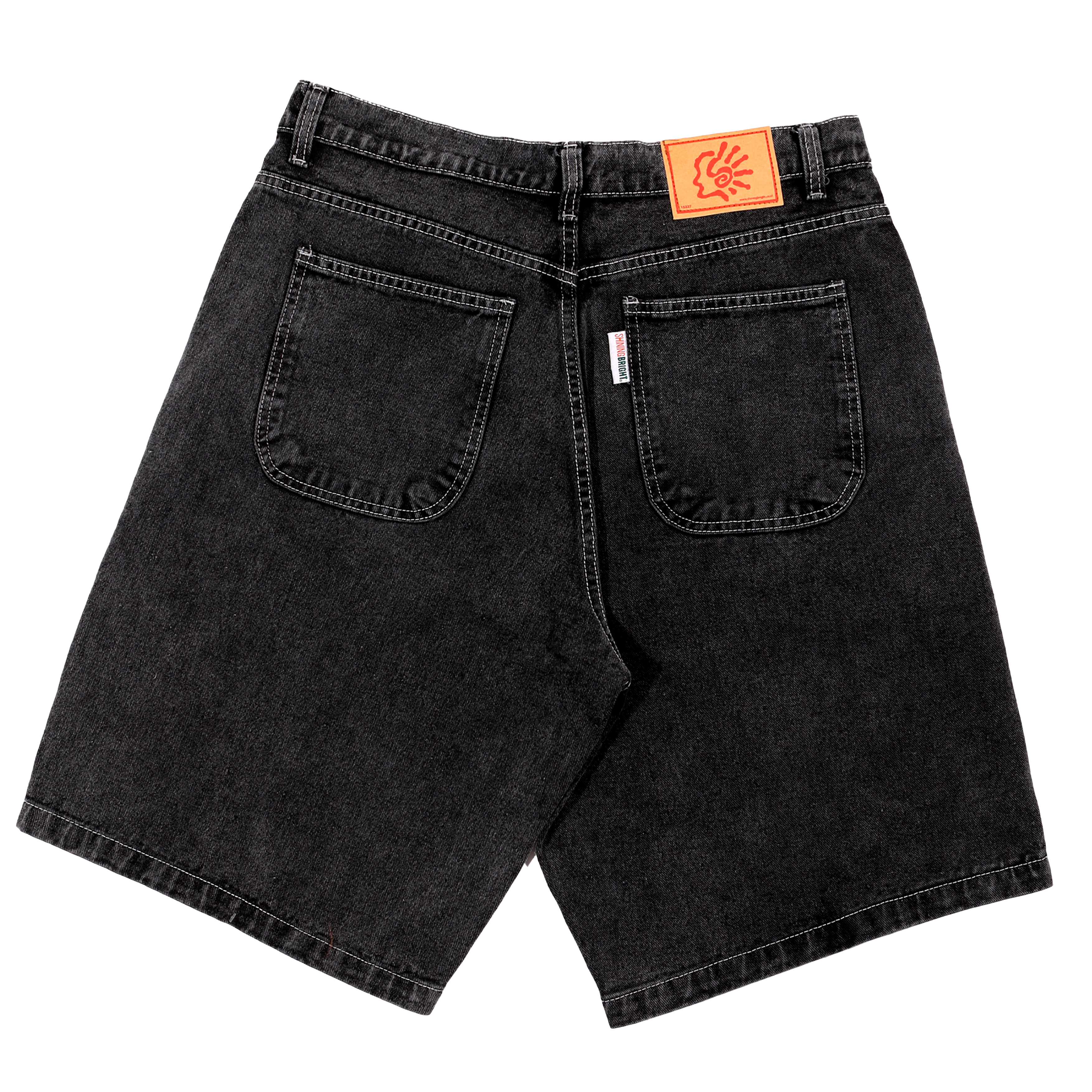 Shining Bright Jorts Denim Short Pants - Black Snow Wash