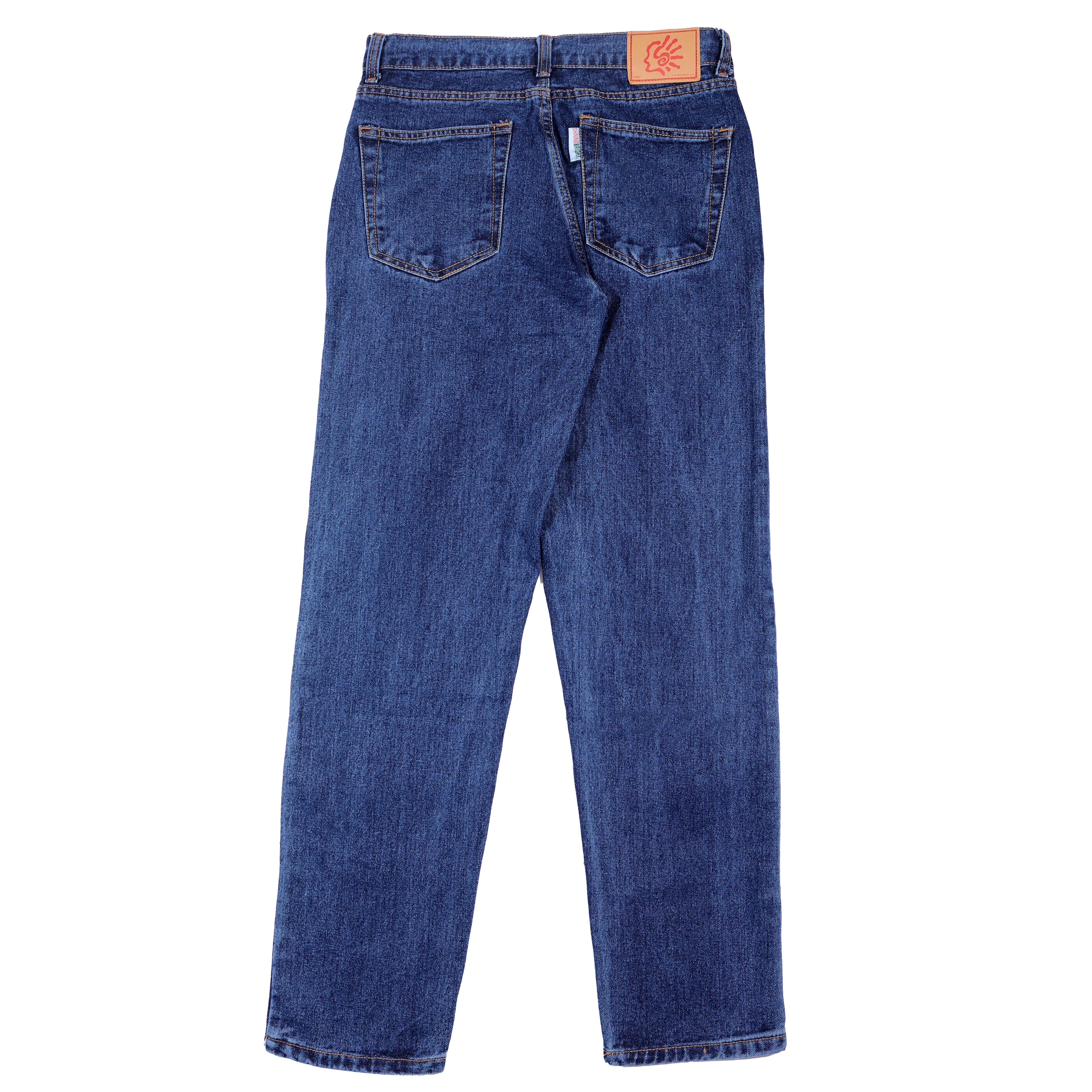 Shining Bright Reguler Long Pants Denim - Blue Wash