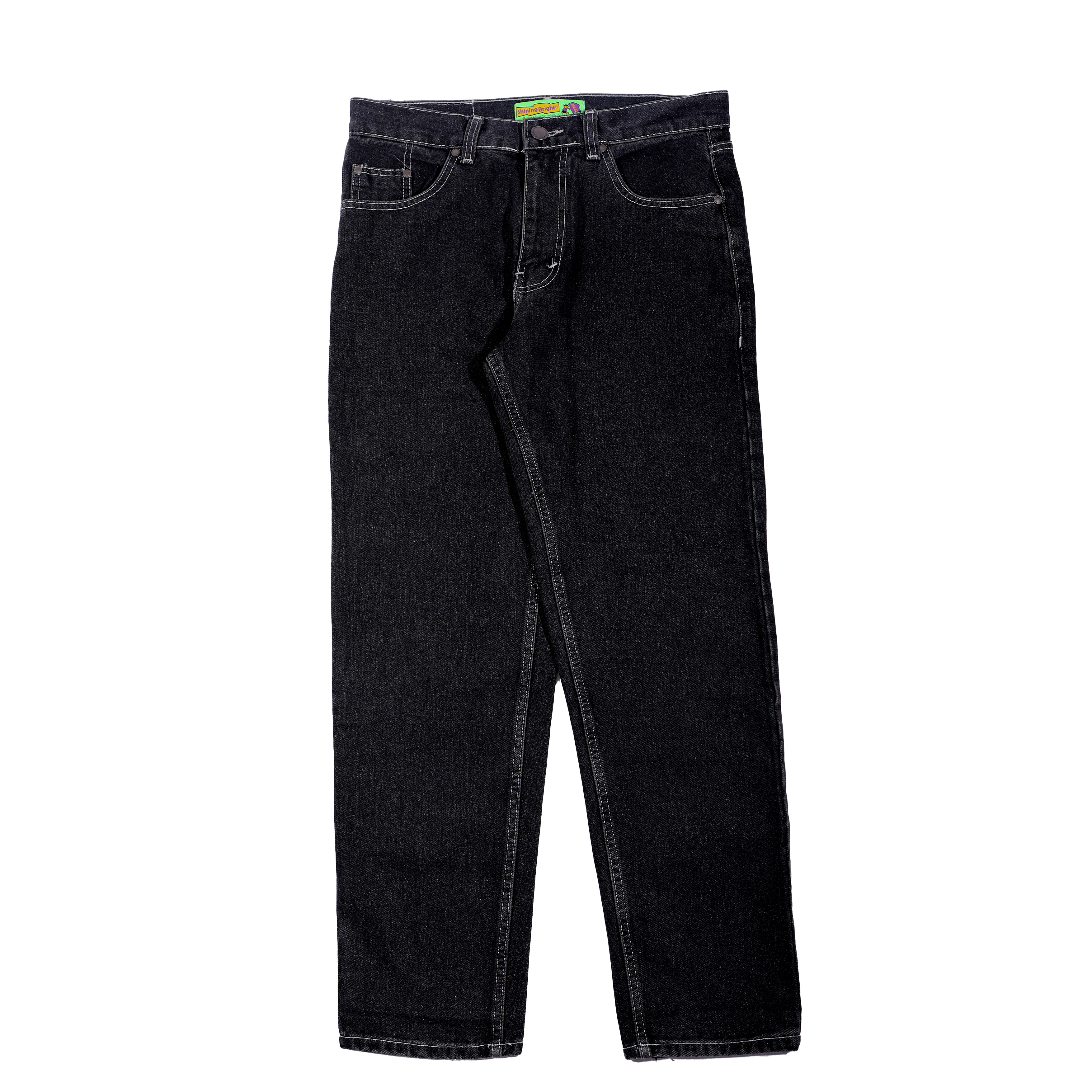 Shining Bright Reguler Long Pants Denim - Grey Stone