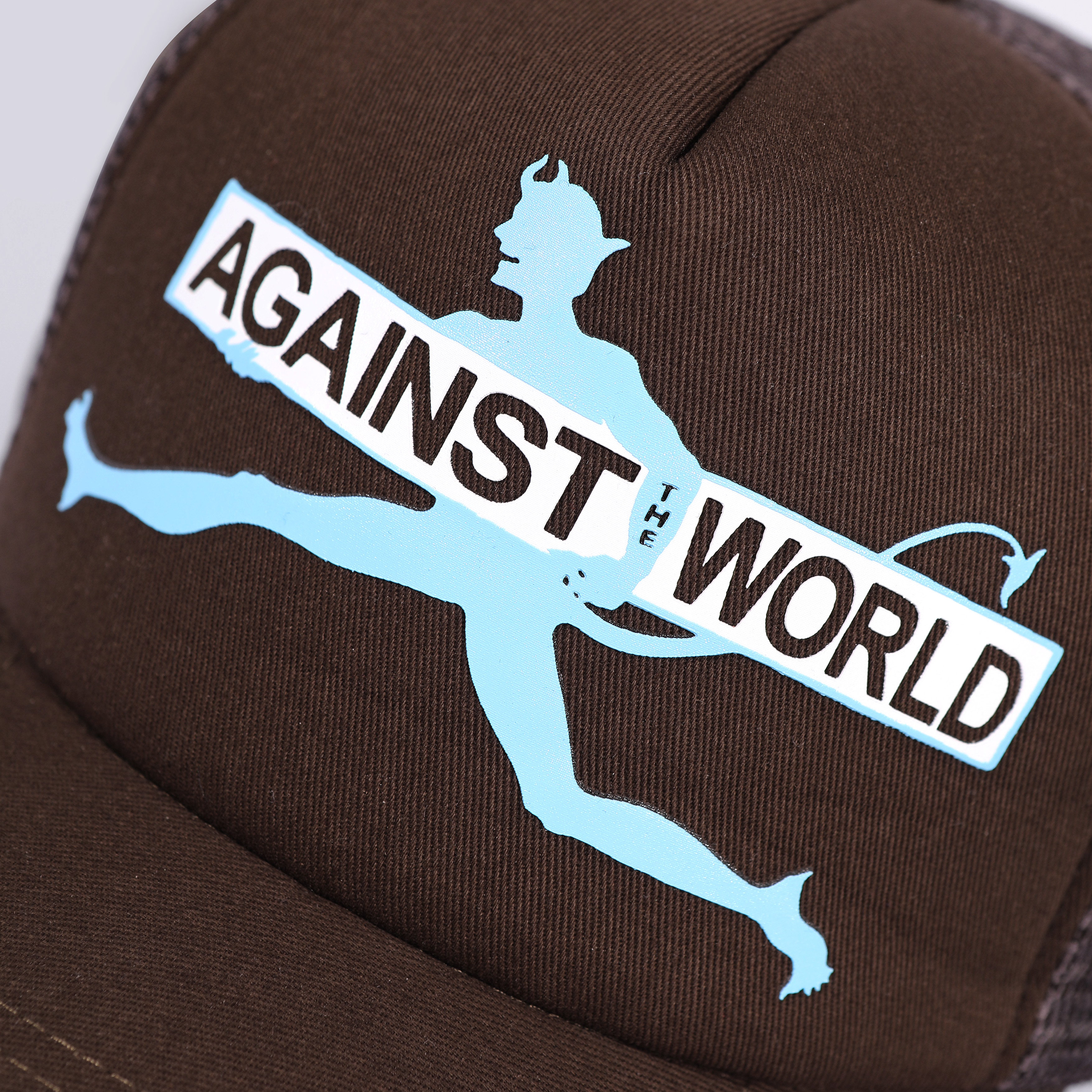 Shining Bright Sign Trucker Cap - Brown