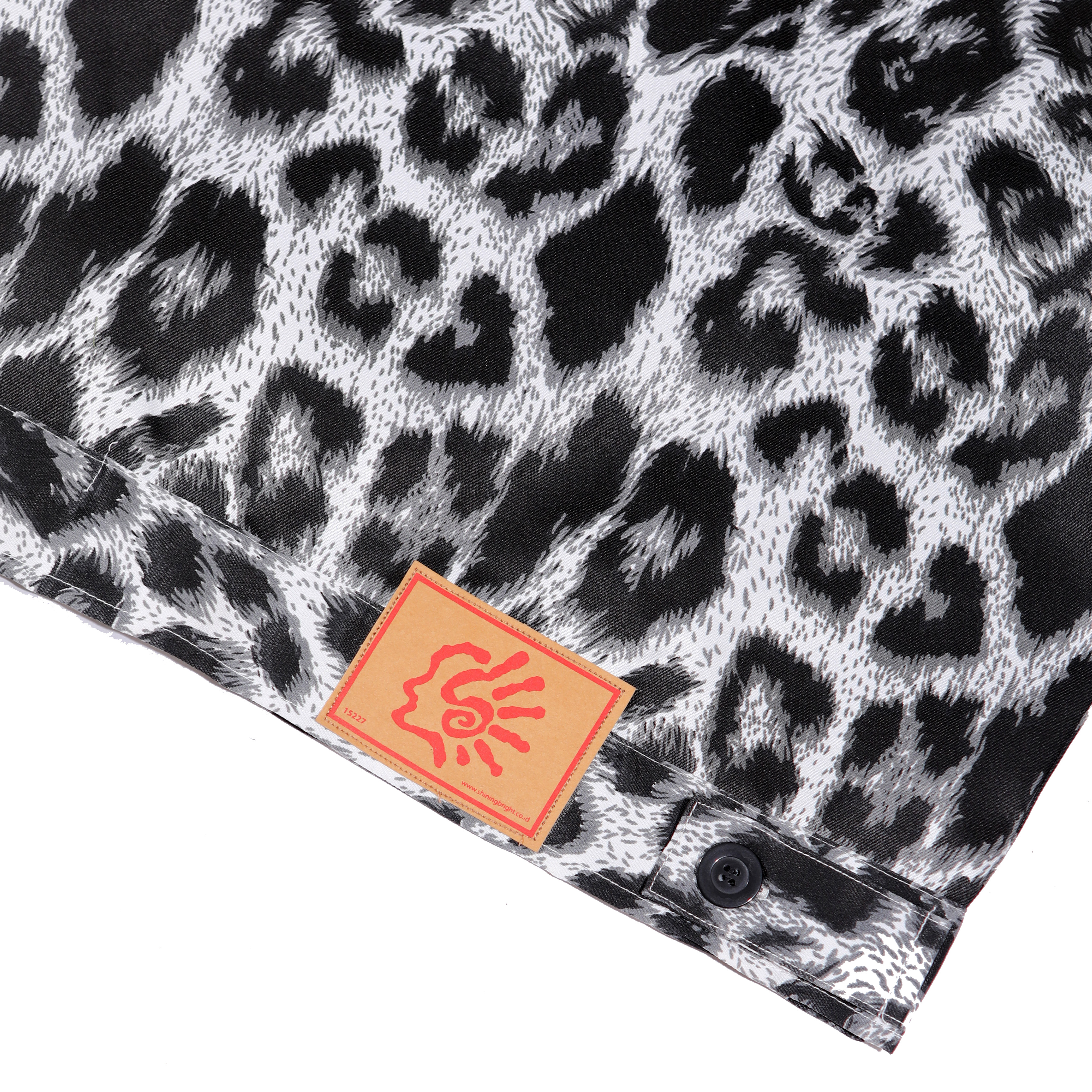 Shining Bright Leopard Jacket - White