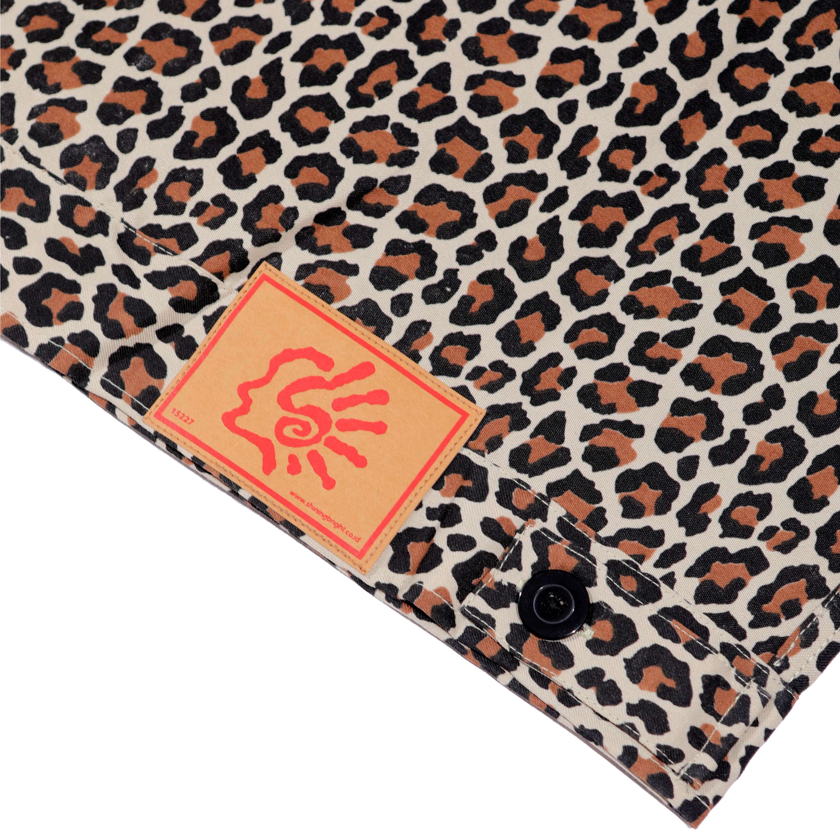 Shining Bright Leopard Jacket - Cream