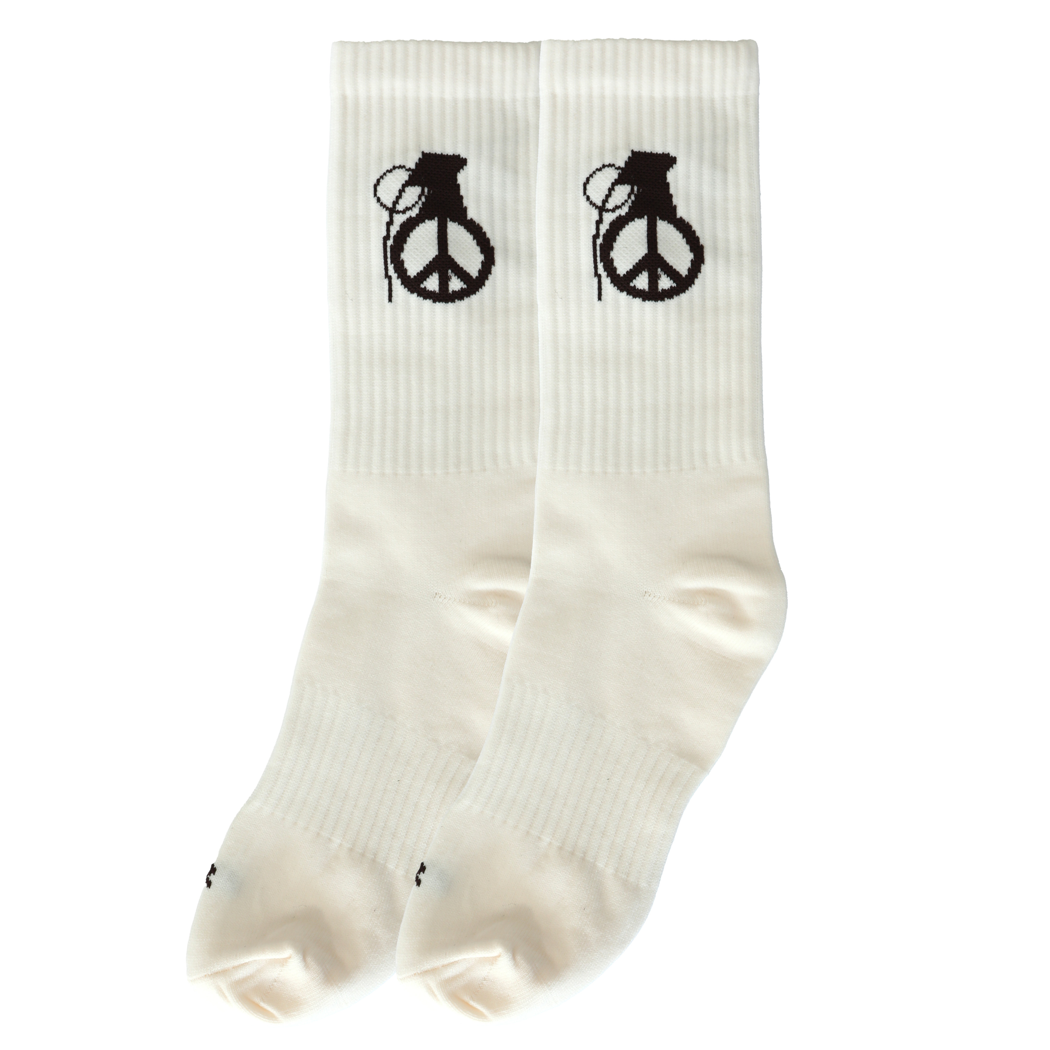 Shining Bright Detonate Socks - White