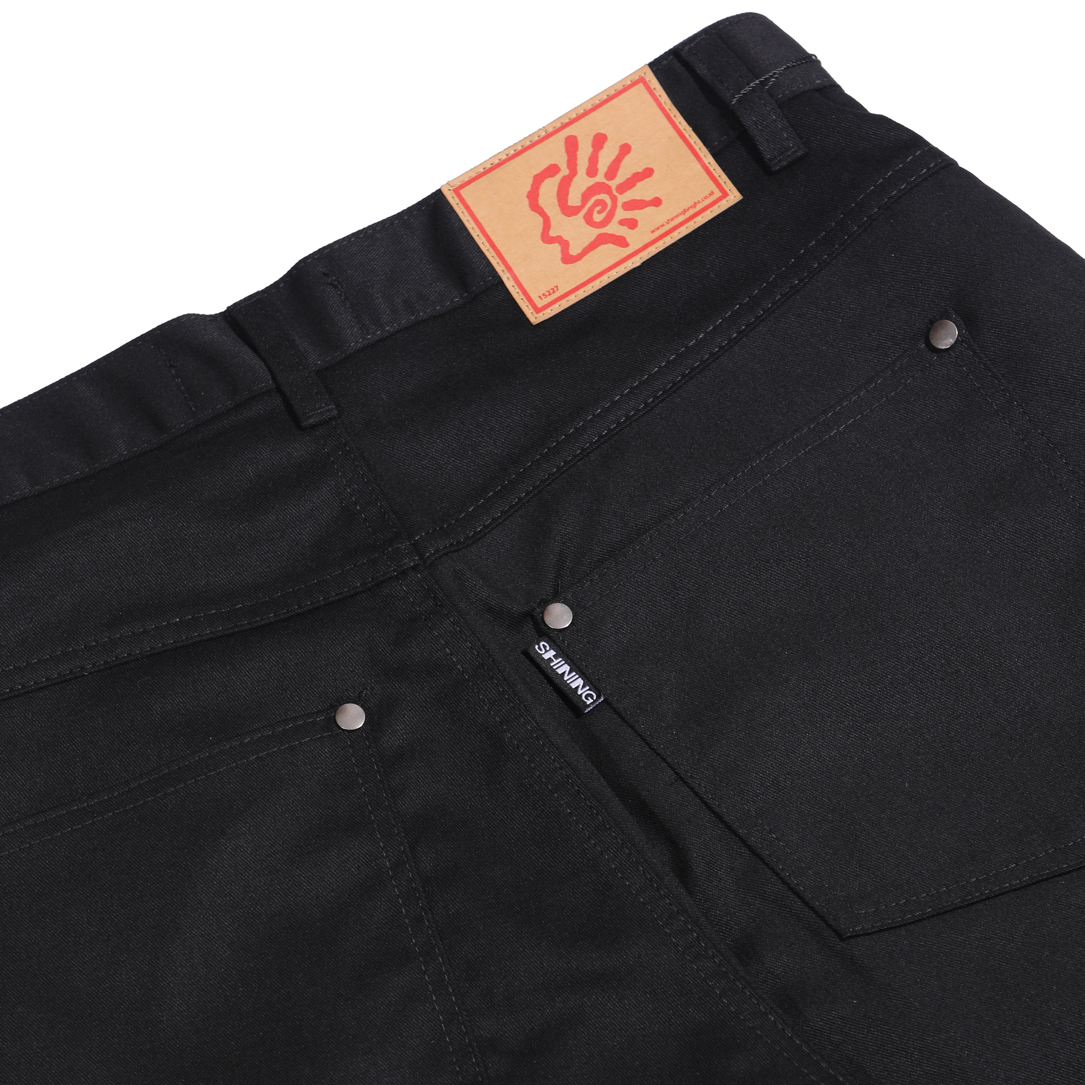 Shining Bright Reguler Jorts Pants - Black