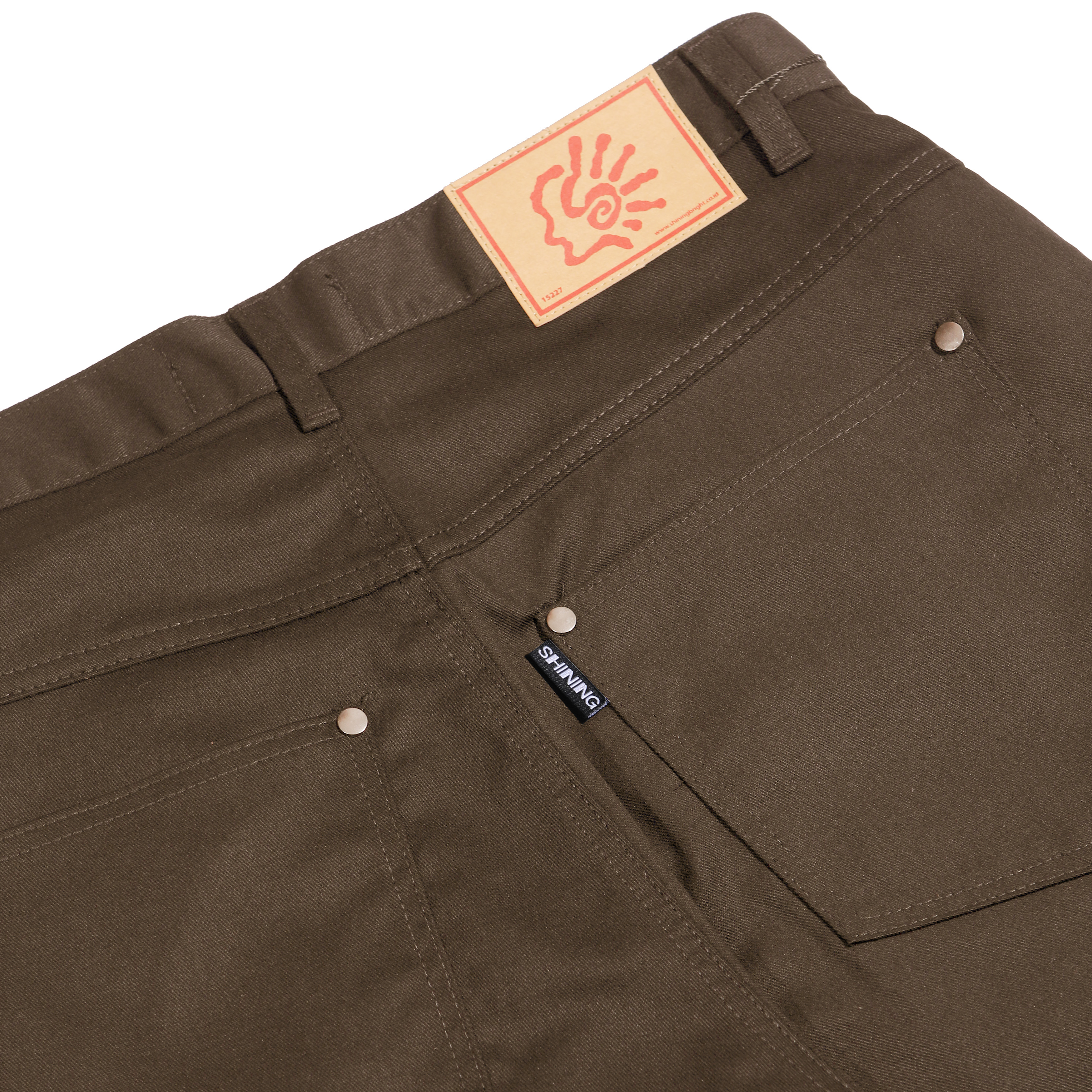 Shining Bright Reguler Jorts Pants - Brown