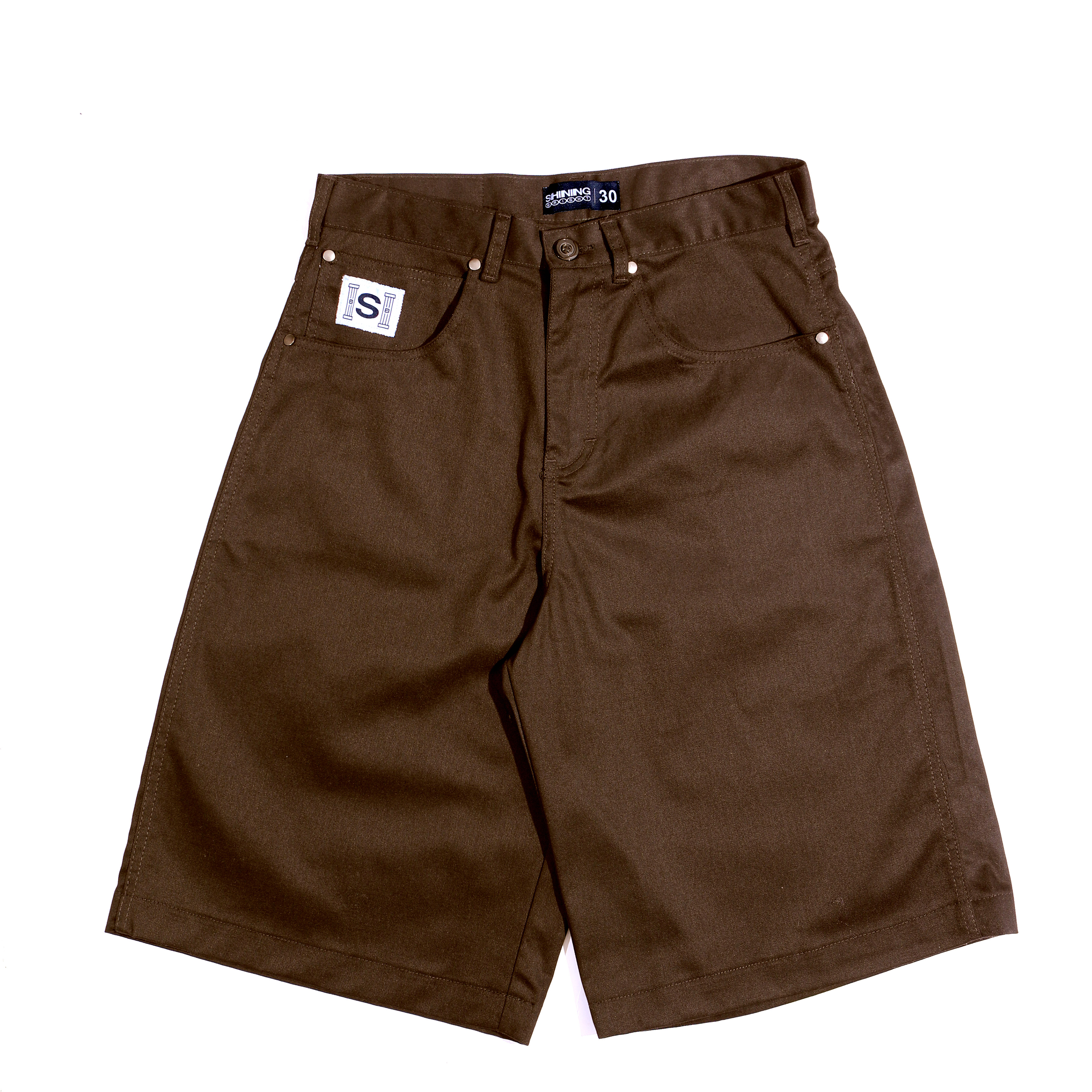 Shining Bright Reguler Jorts Pants - Brown