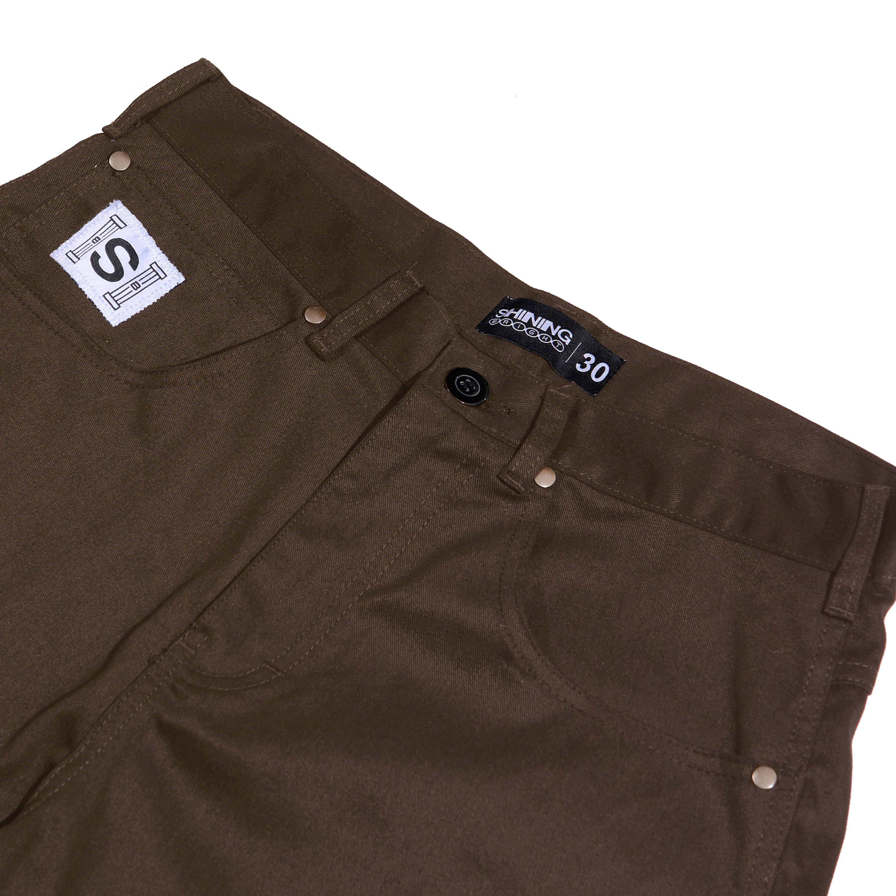 Shining Bright Reguler Jorts Pants - Brown