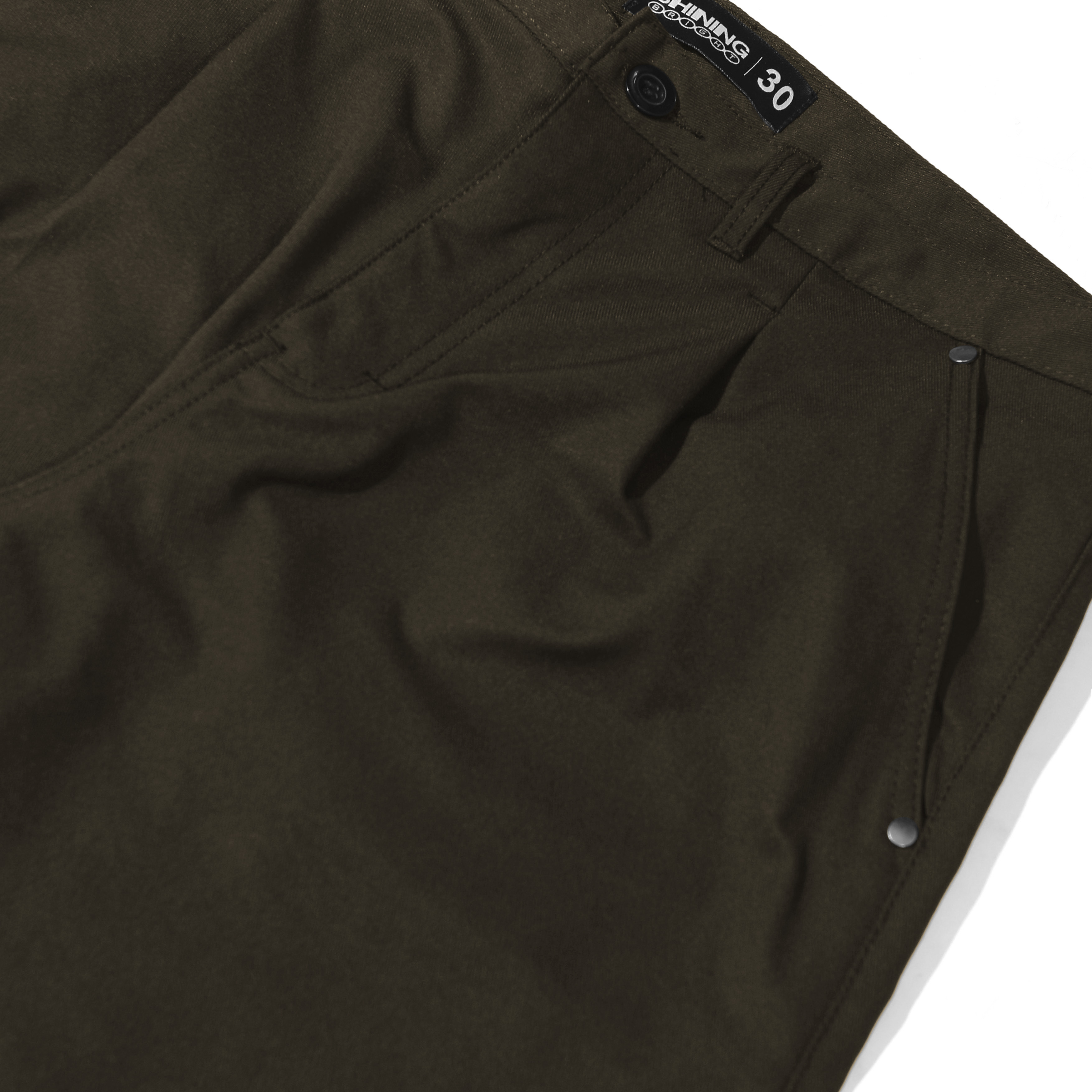 Shining Bright Rample Barrel Long Pants - Army
