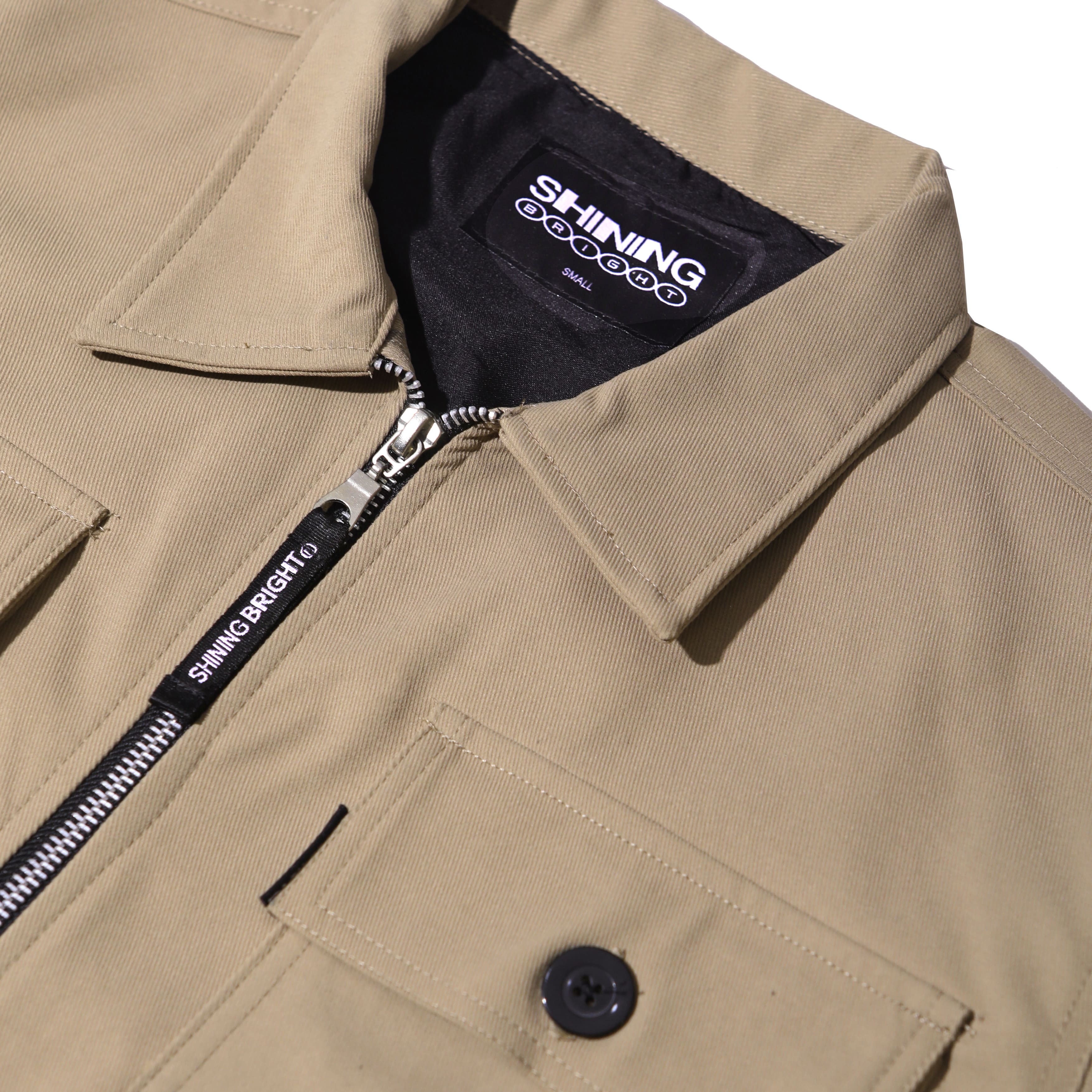 Shining Bright Chore Twill Jacket - Brown