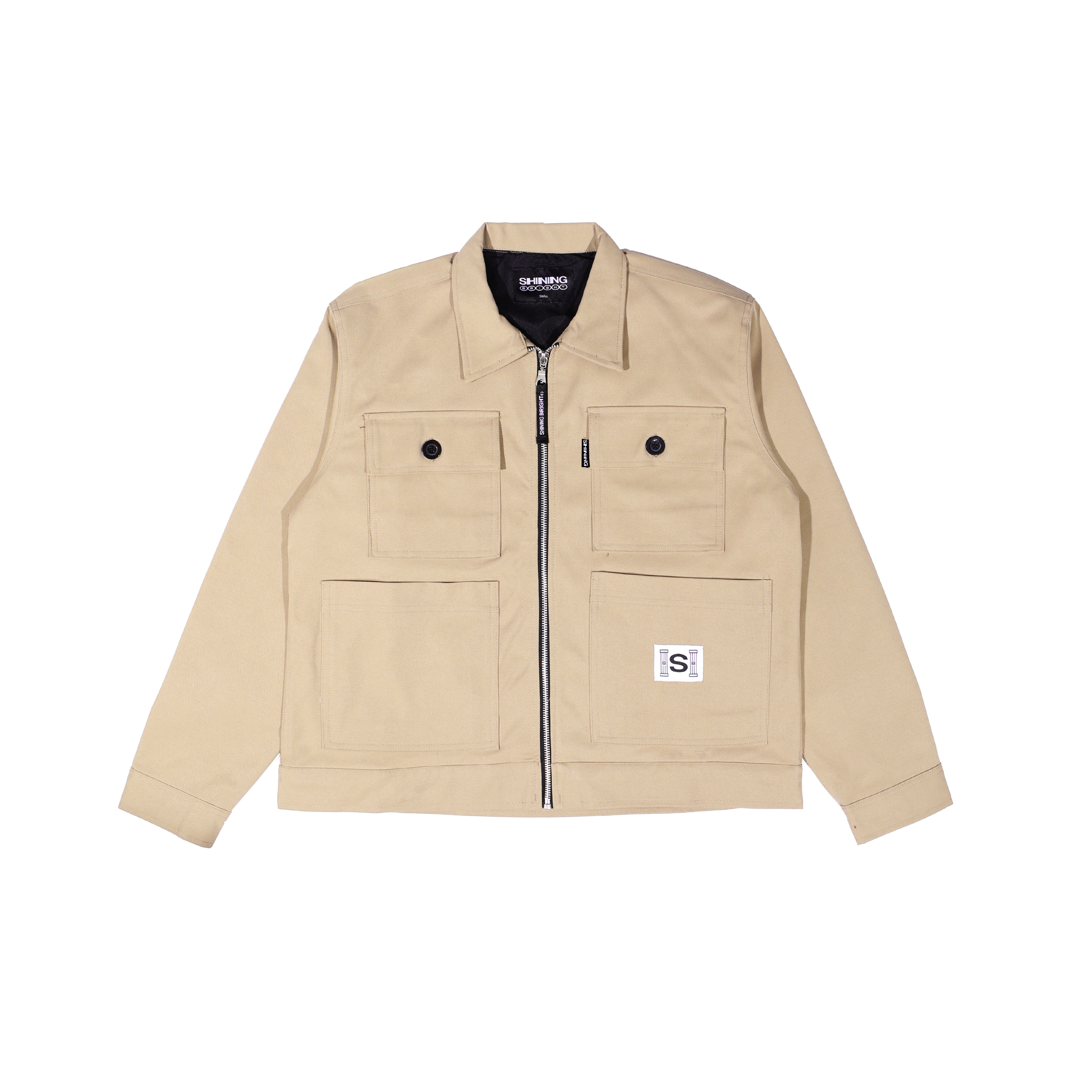 Shining Bright Chore Twill Jacket - Brown