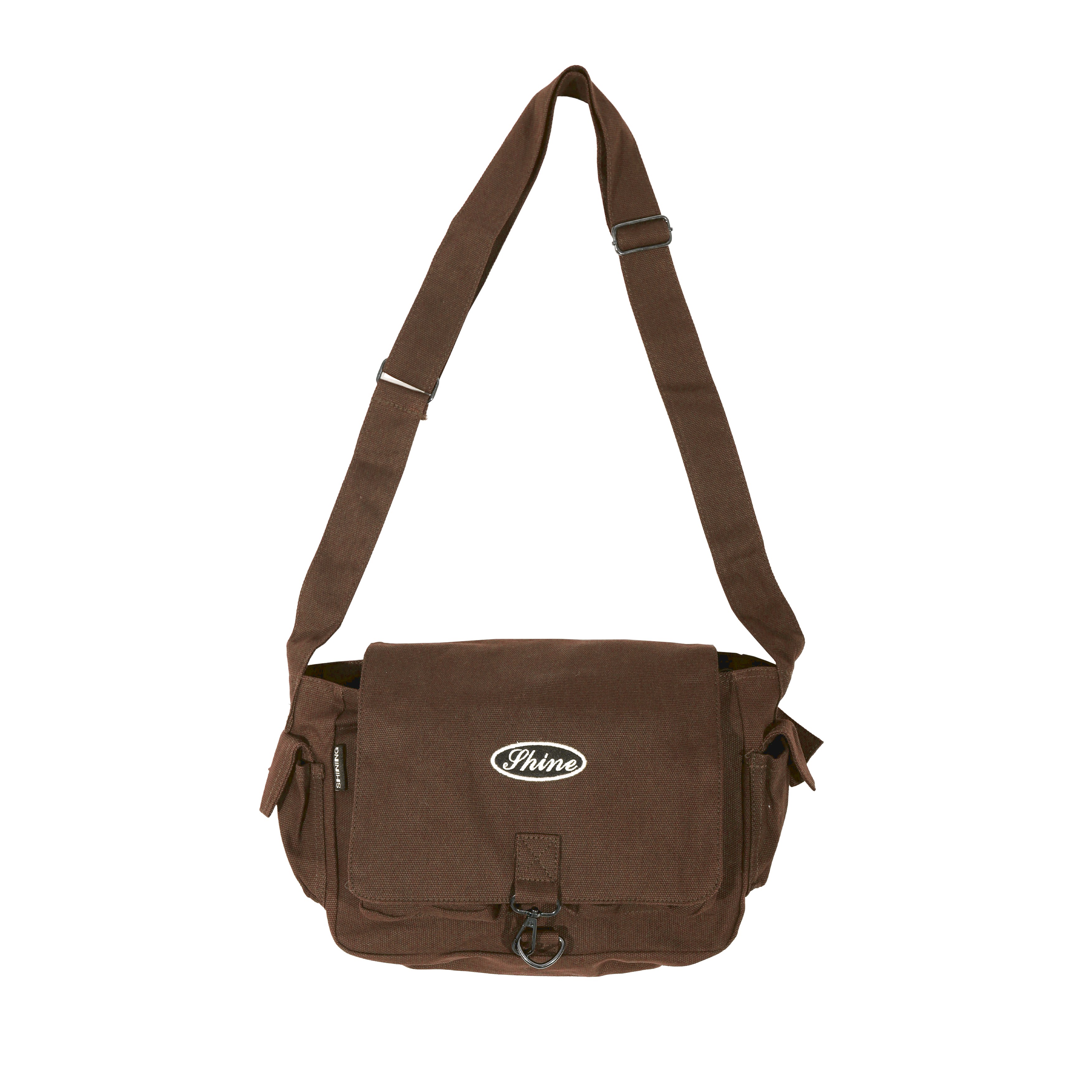 Shining Bright Med Messenger Bag - Dark Brown