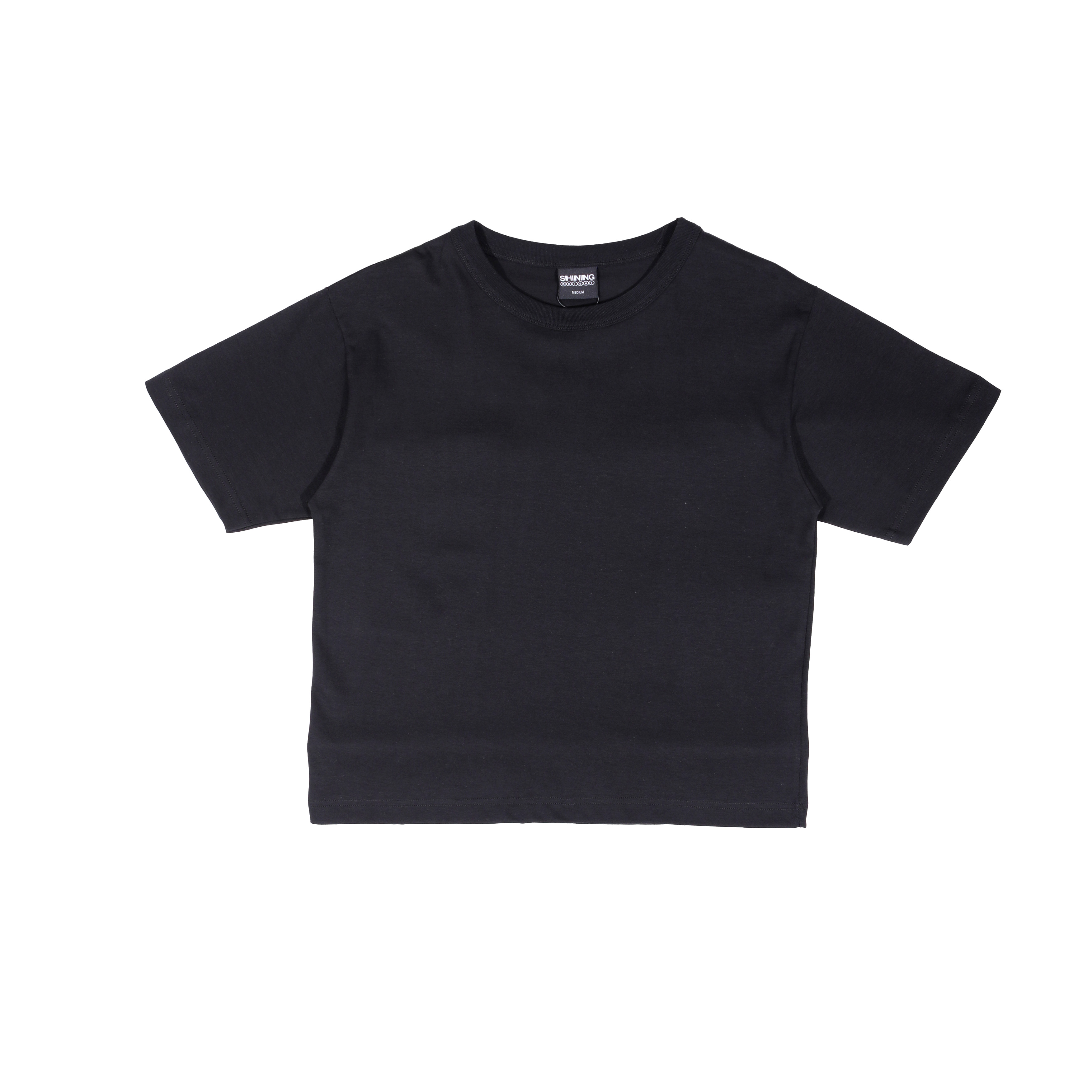 Shining Bright Fitted Tshirt - Black