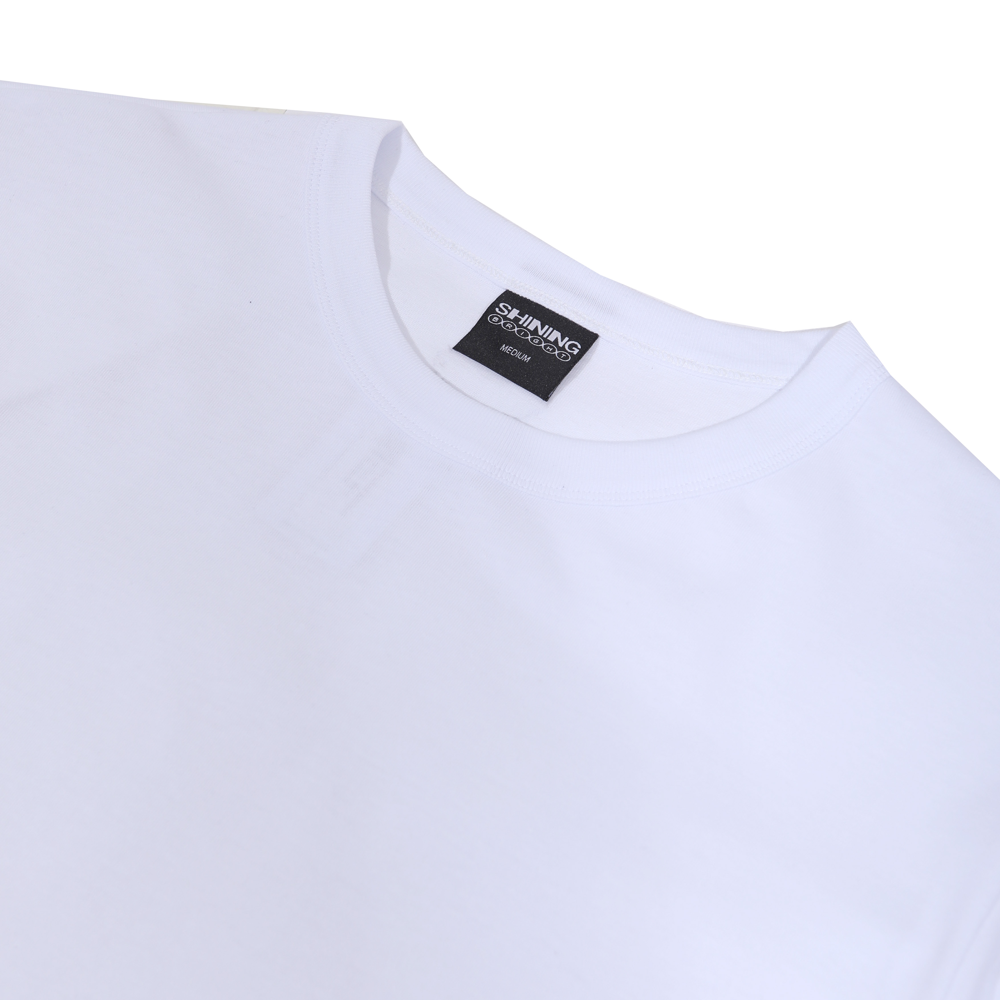 Shining Bright Fitted Tshirt - White