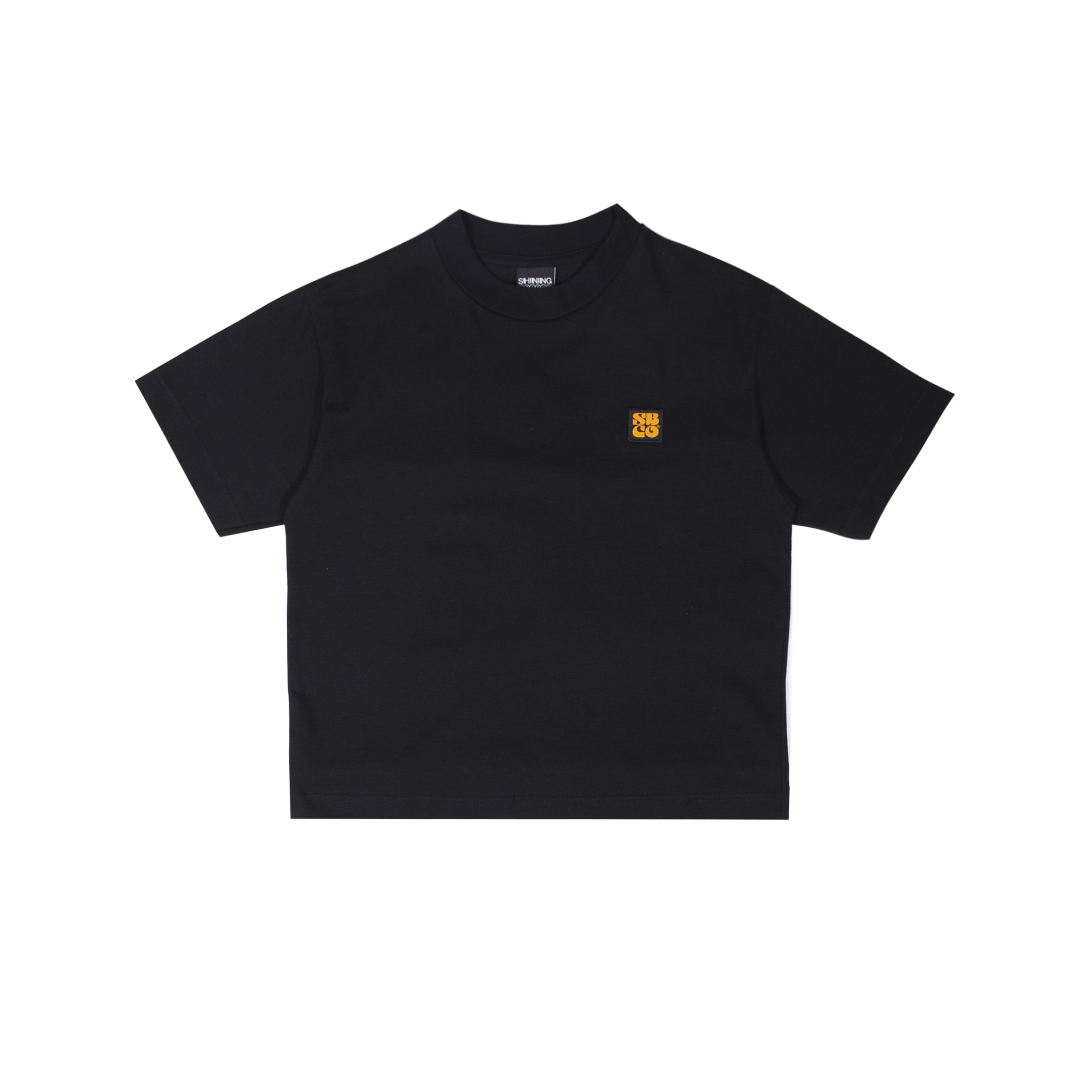 Shining Bright Boxy Tshirt - Black