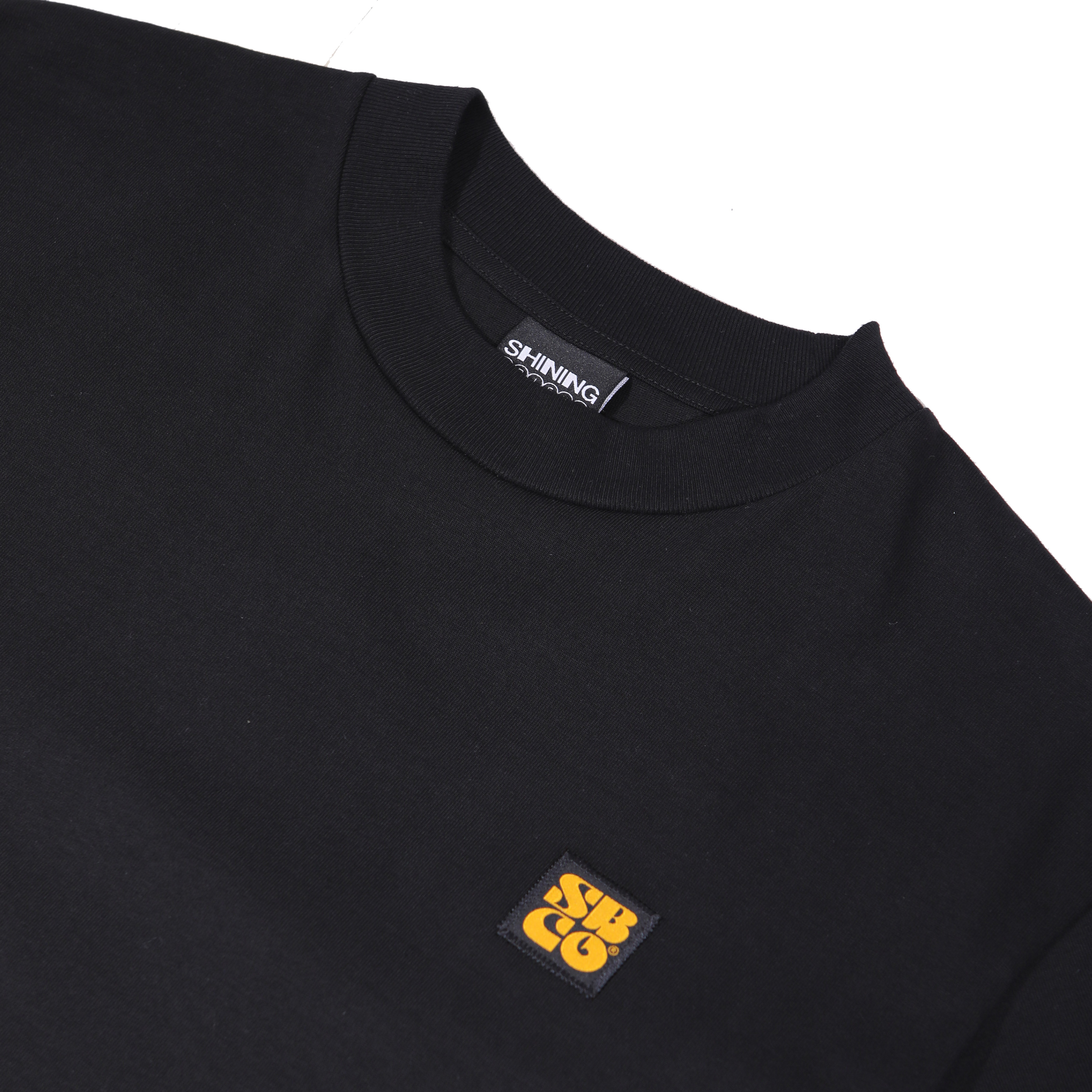 Shining Bright Boxy Tshirt - Black