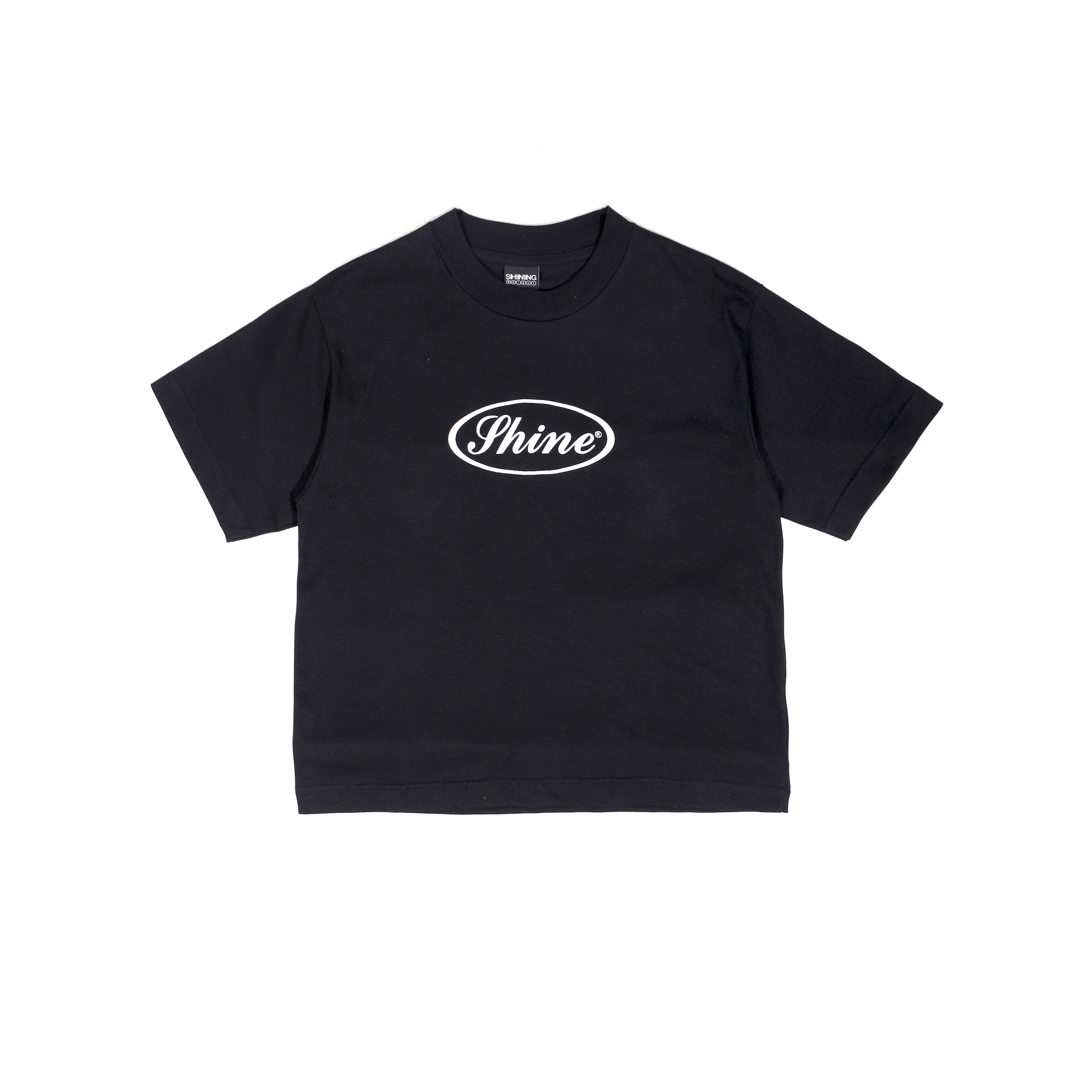 Shining Bright Ovale Tshirt - Black