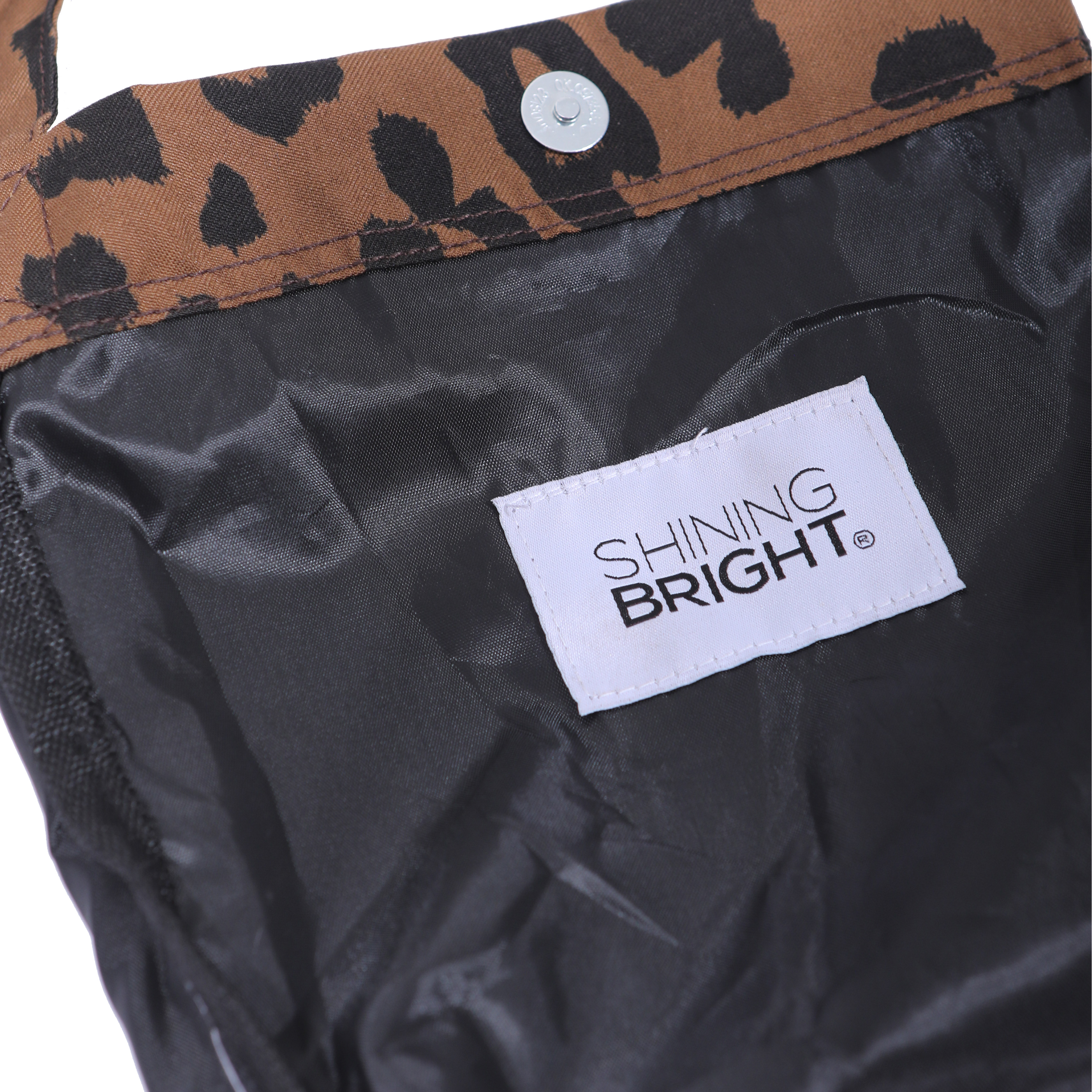 Shining Bright Leopard Mini Slingbag - Brown