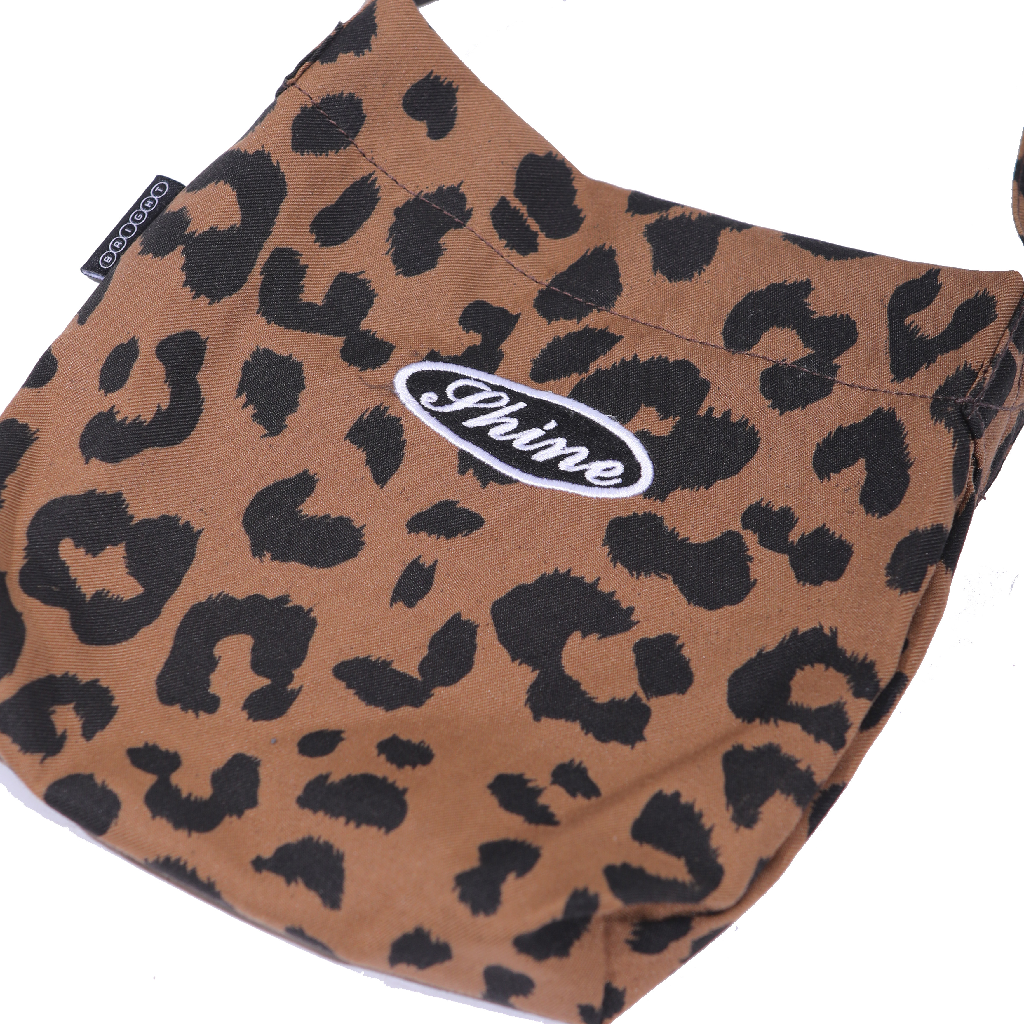 Shining Bright Leopard Mini Slingbag - Brown