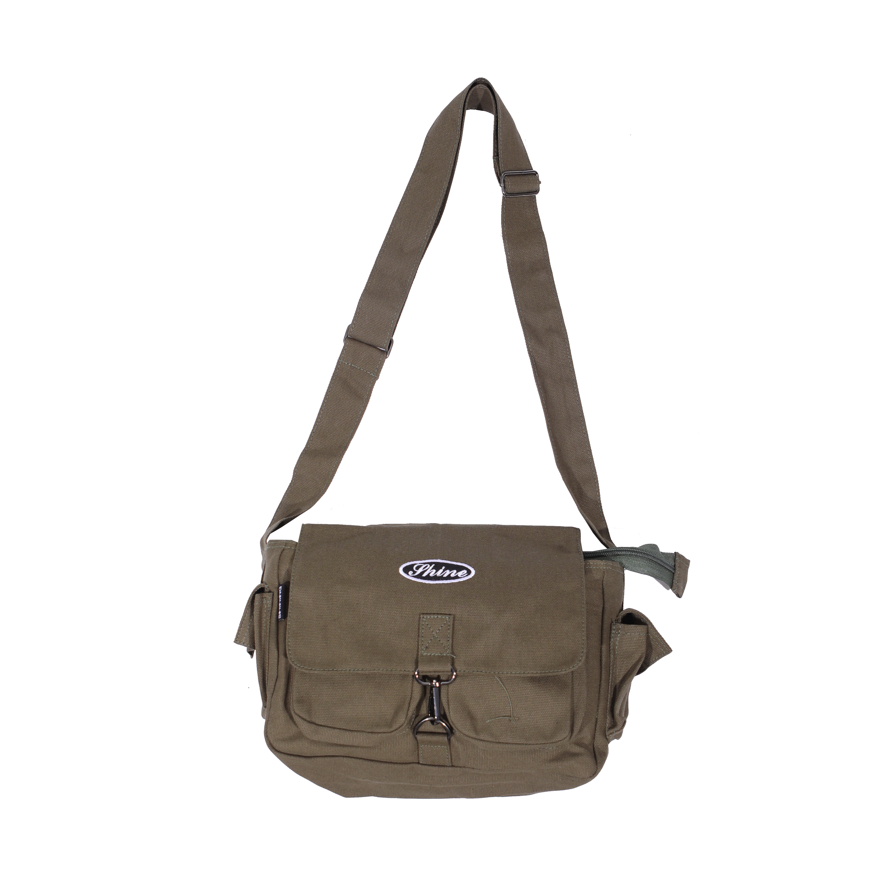 Shining Bright Med Messenger Bag - Olive