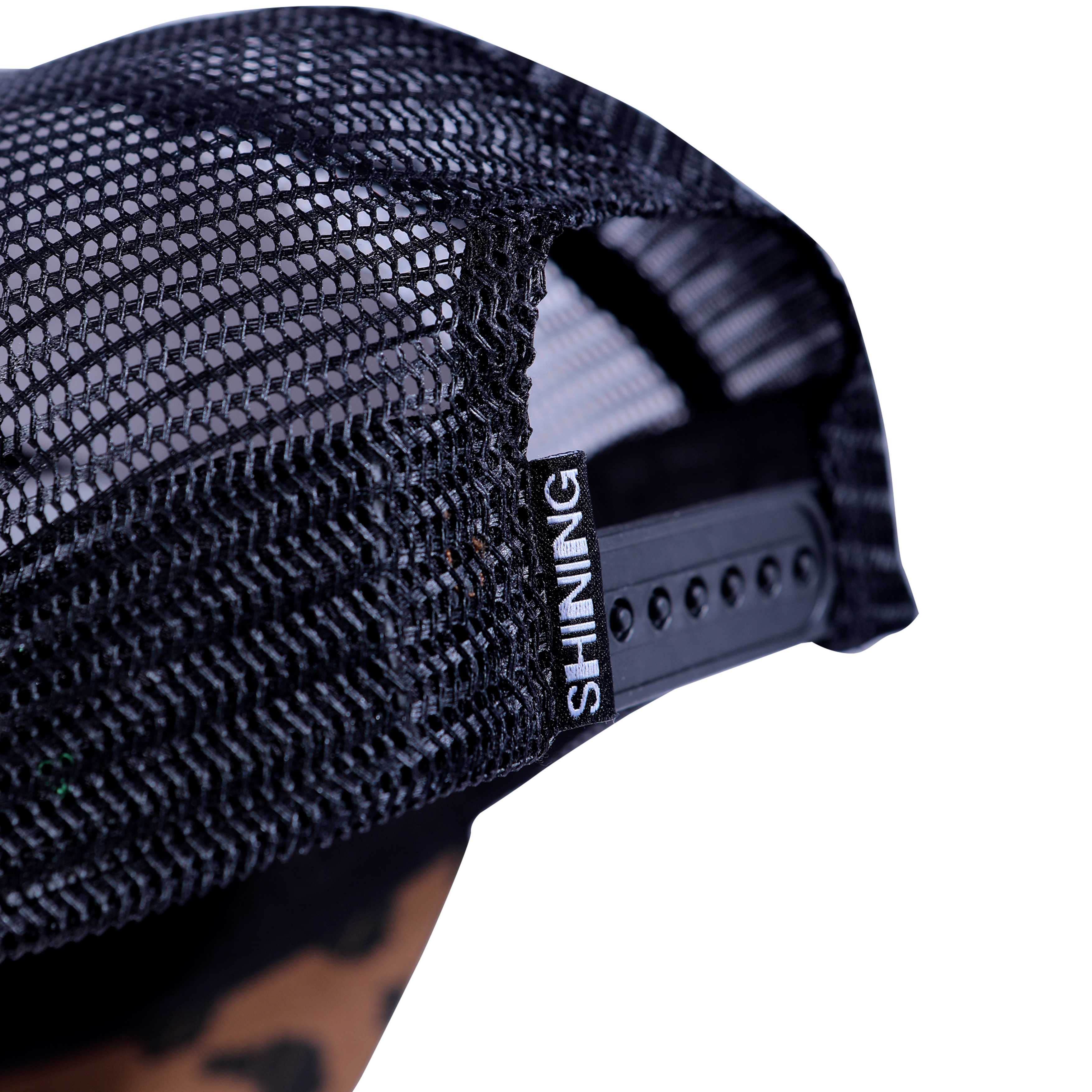 Shining Bright Leopard Trucker Cap - Brown