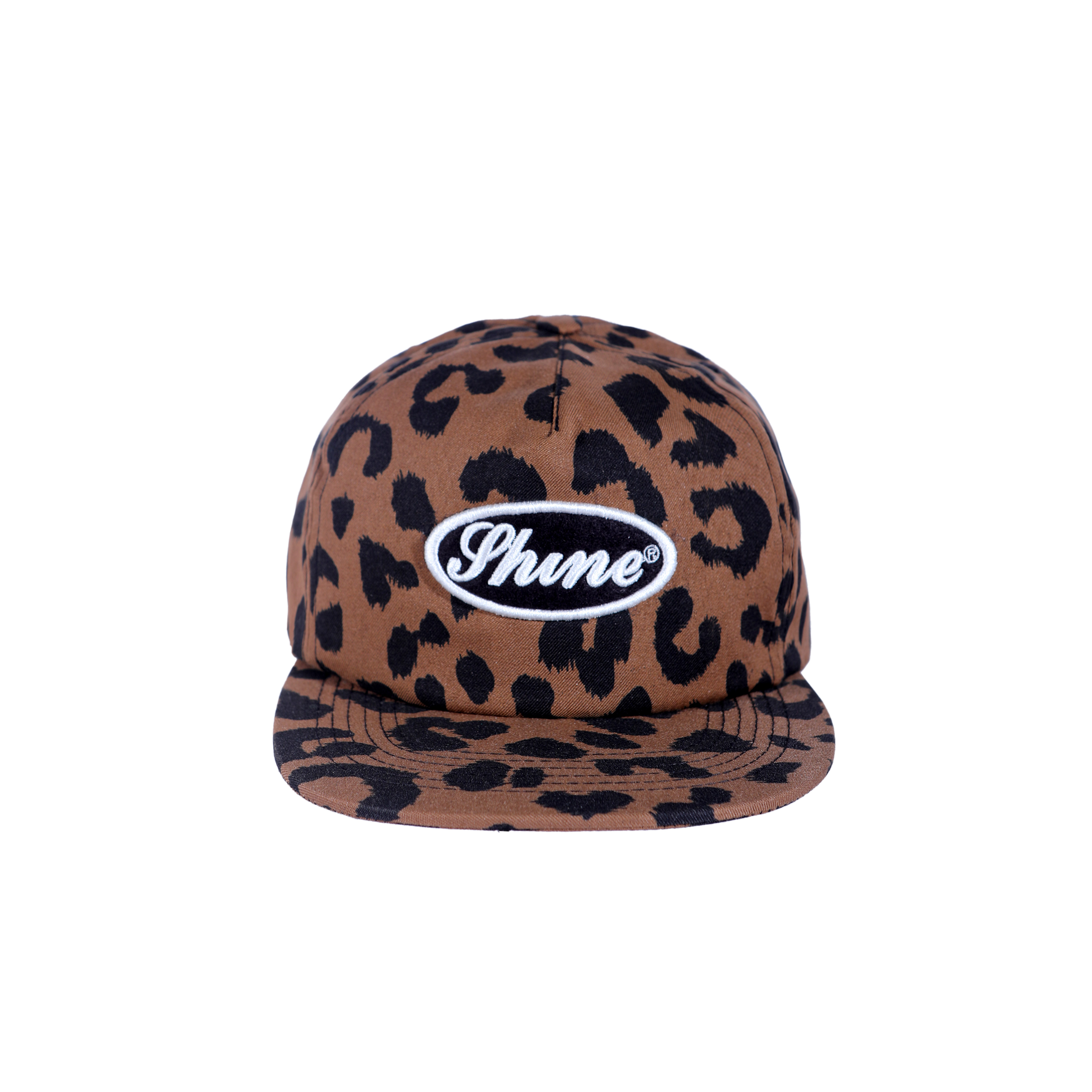 Shining Bright Leopard Cap - Brown