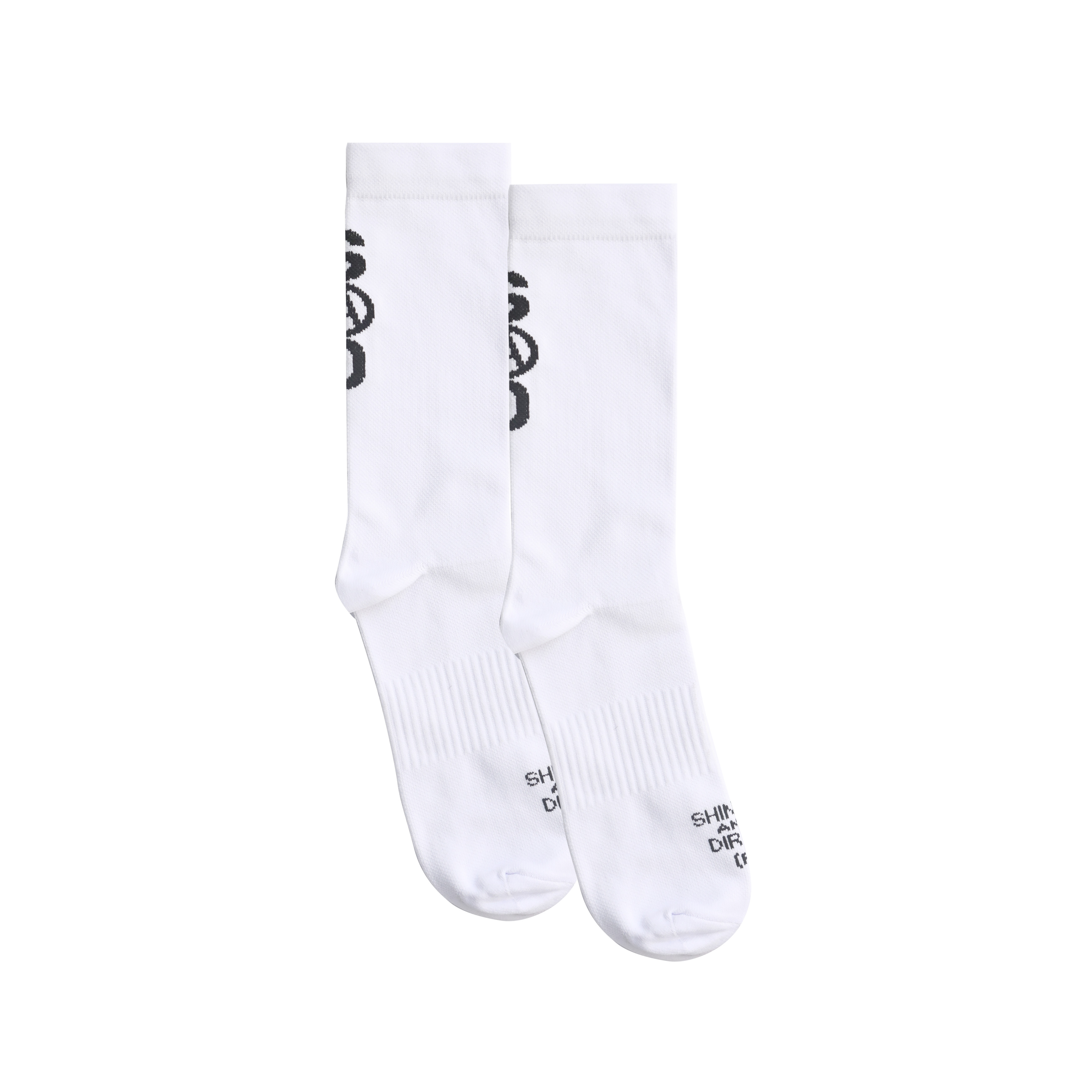 Shining Bright X Dirty Land Socks - White