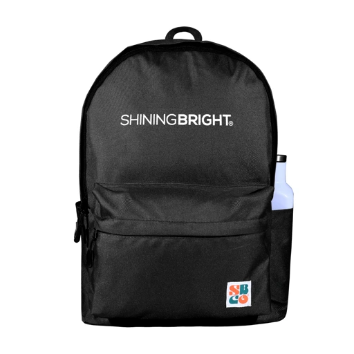 Image of Shining Bright Wave Backpack - Black