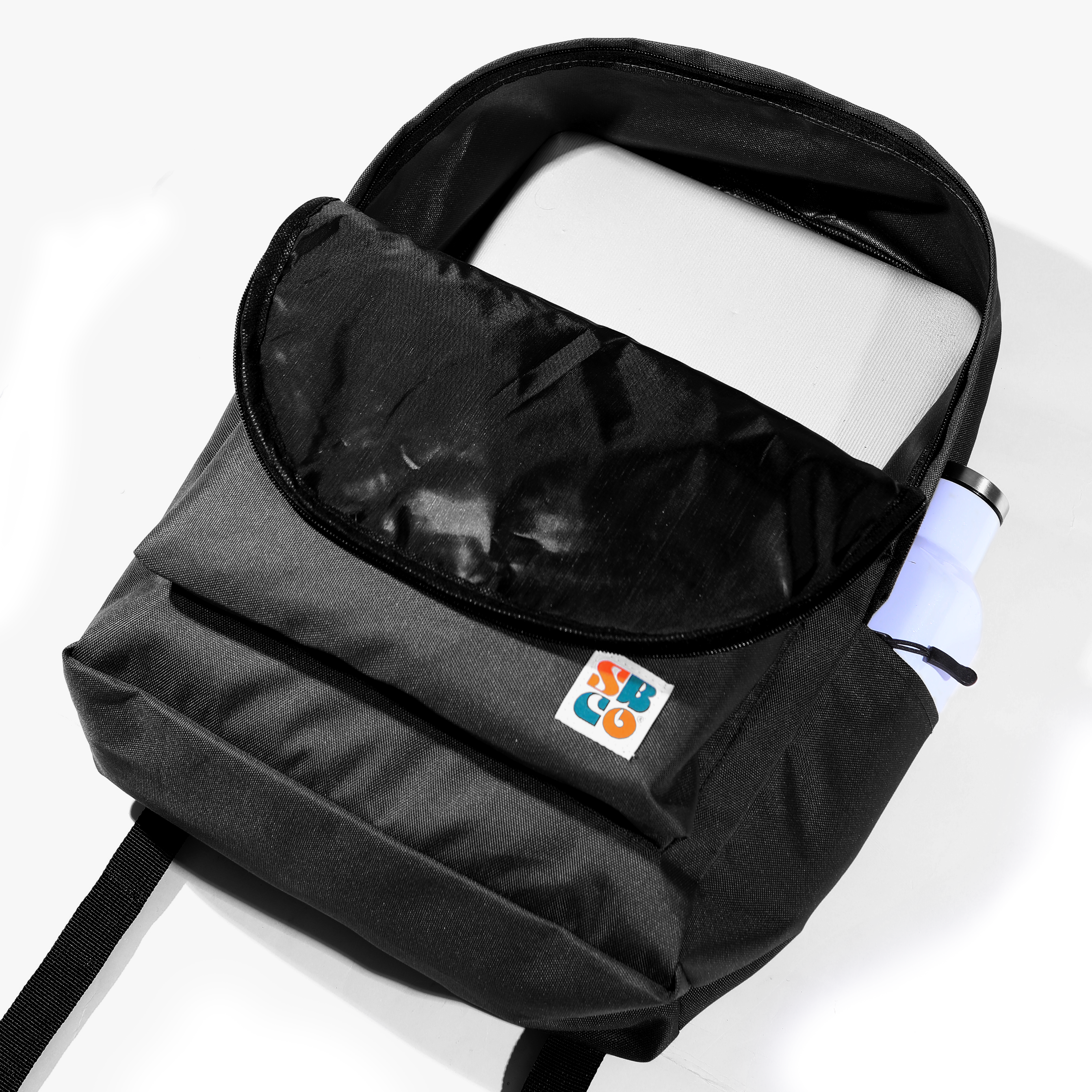 Shining Bright Wave Backpack - Black